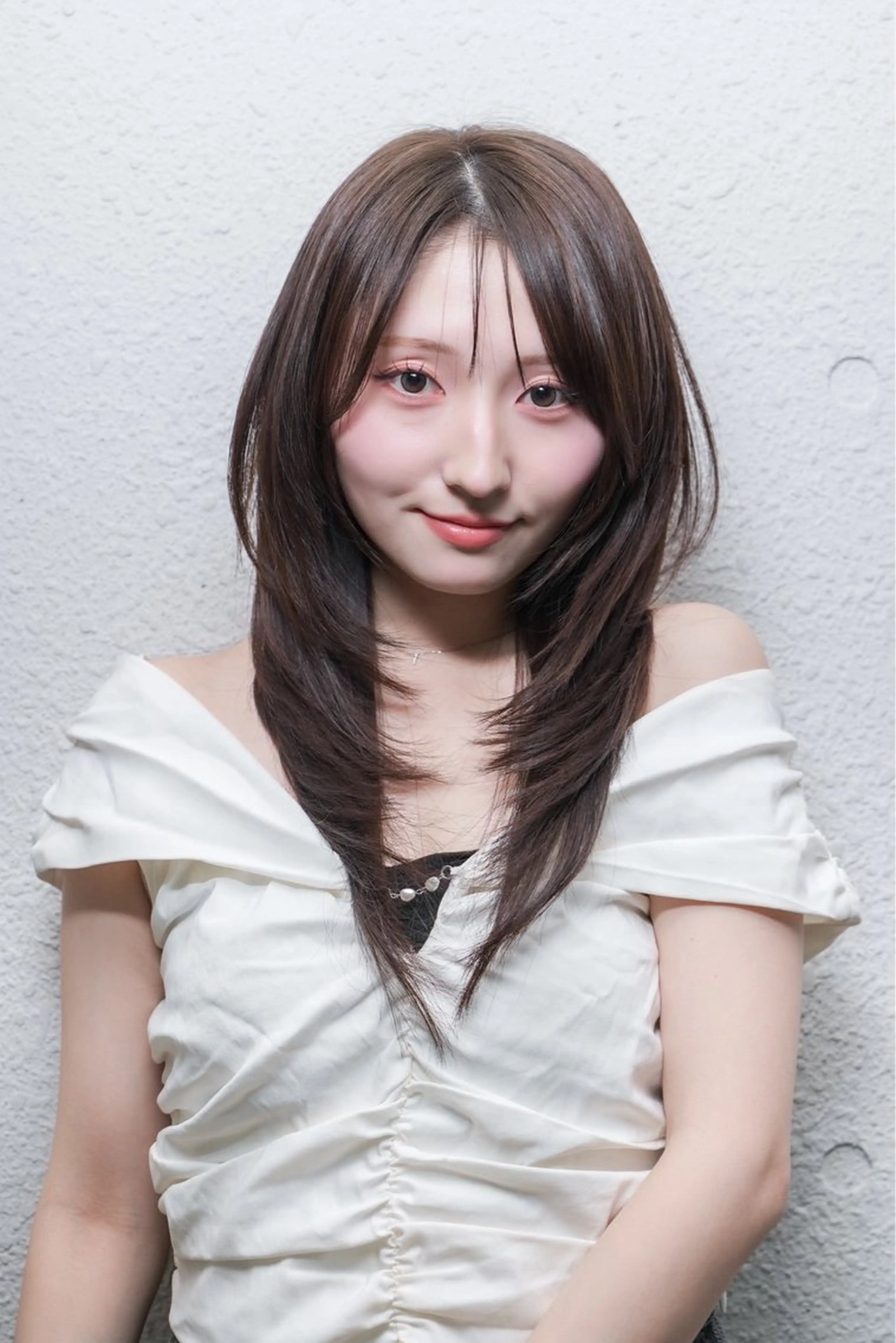 セミロング カット 梅田トレンドレイヤー RISA🎀💕のヘアスタイル