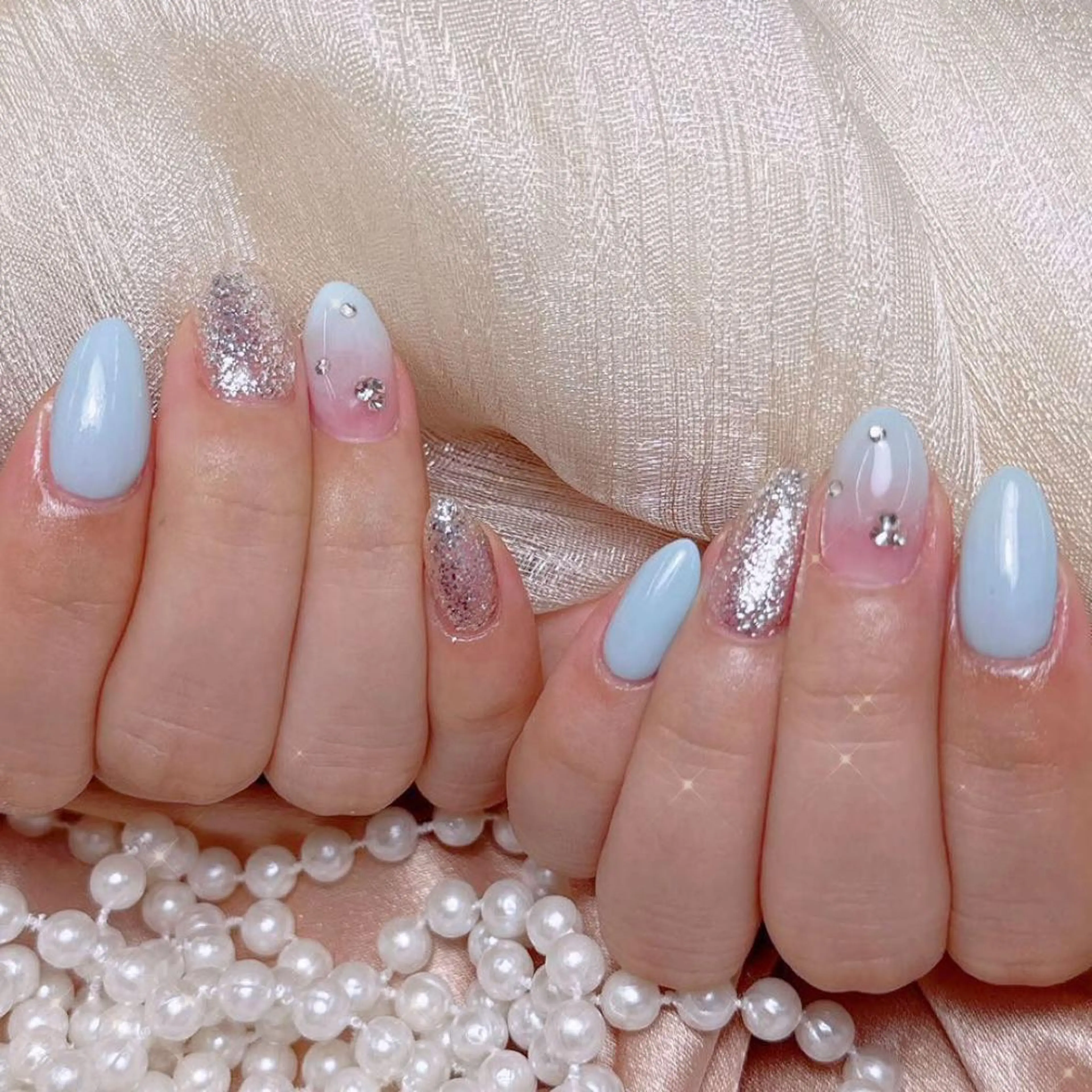 ネイル ハンドネイル きずな 🧚🏻‍♀️のネイルデザイン