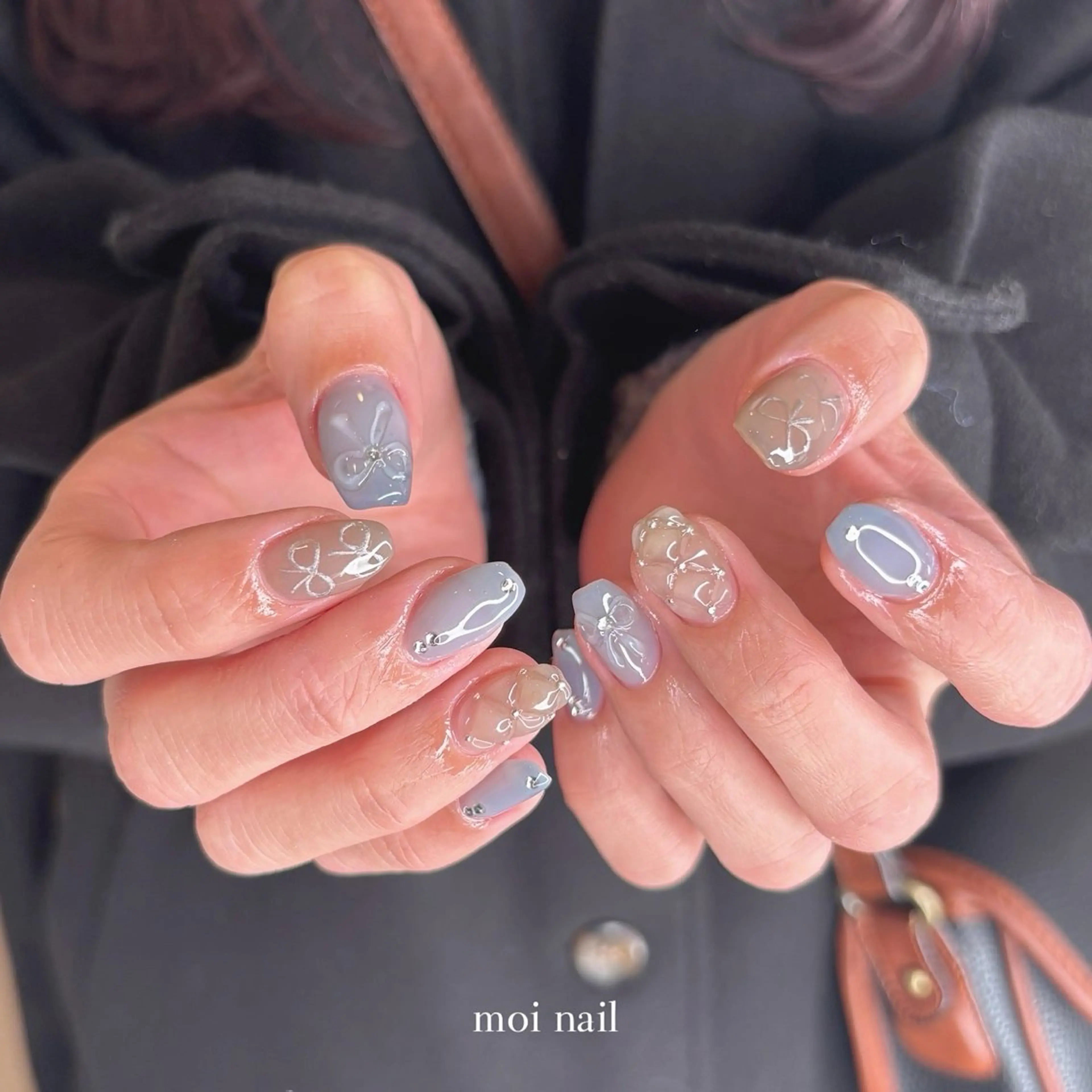 ネイル ハンドネイル moi nail ˙⋆.˚のネイルデザイン
