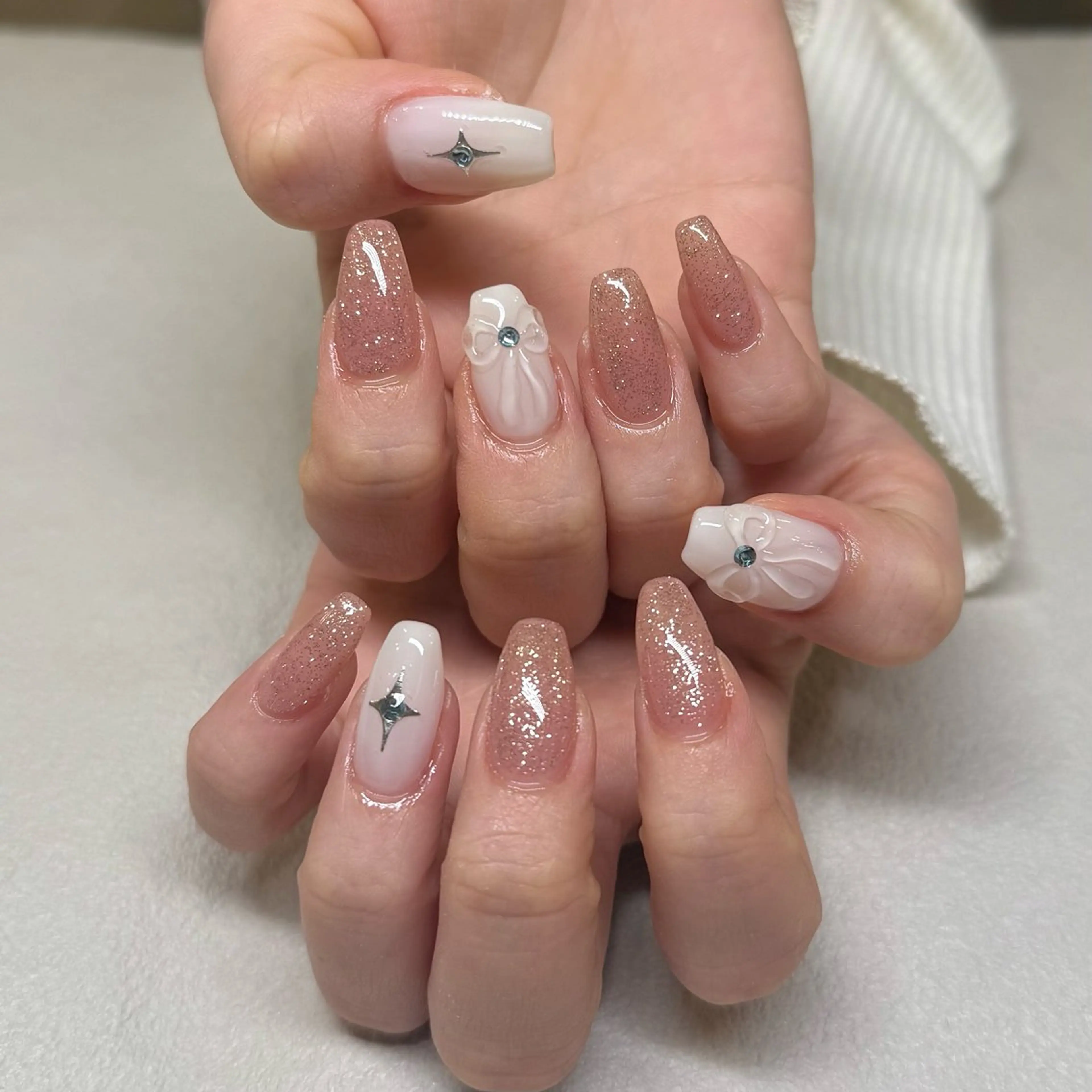 ネイル ハンドネイル maison de NALI ୨ৎ 鶴田のネイルデザイン