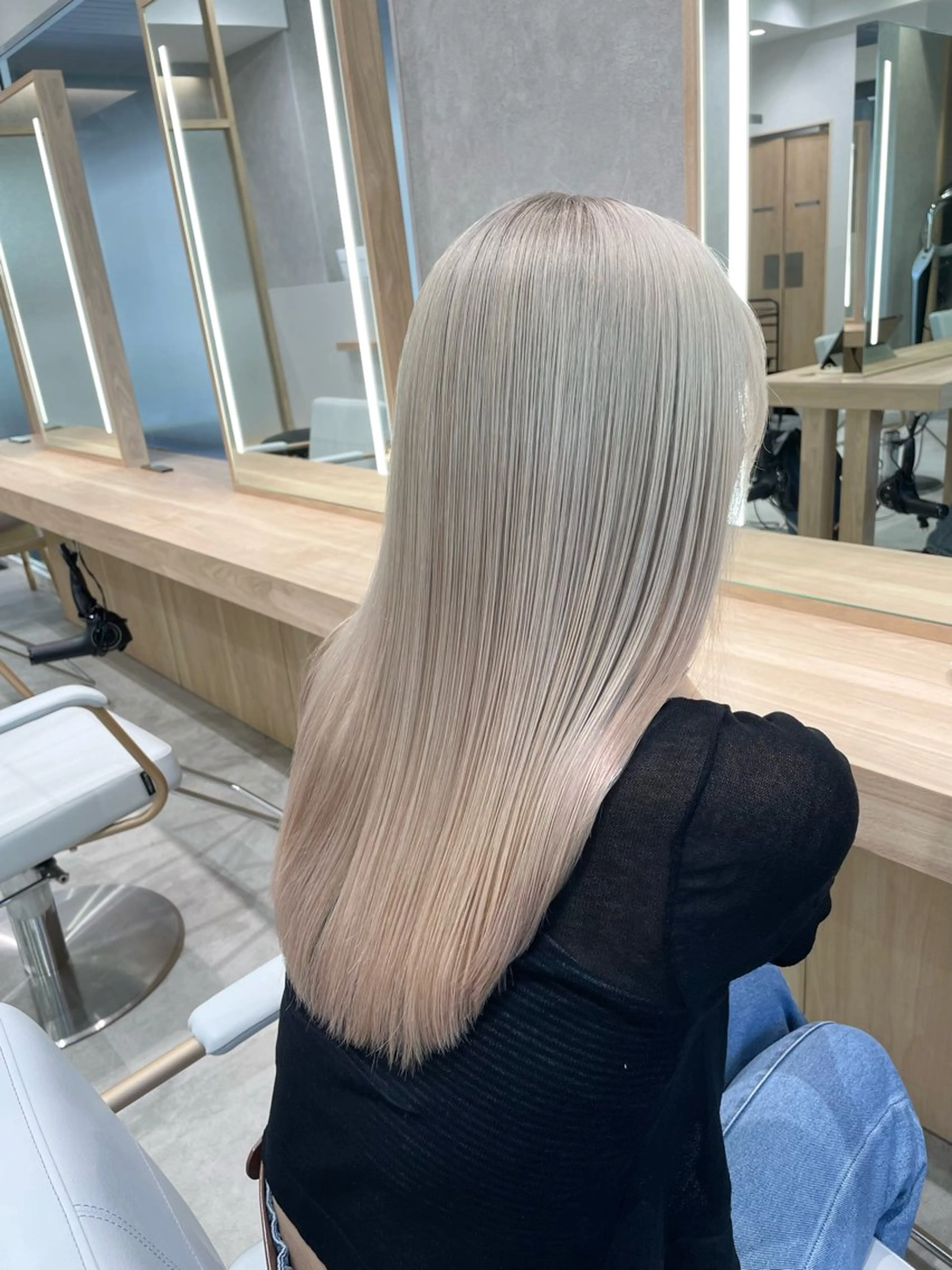 ロング カラー 艶髪・透明感カラー ✨若松良樹のヘアスタイル