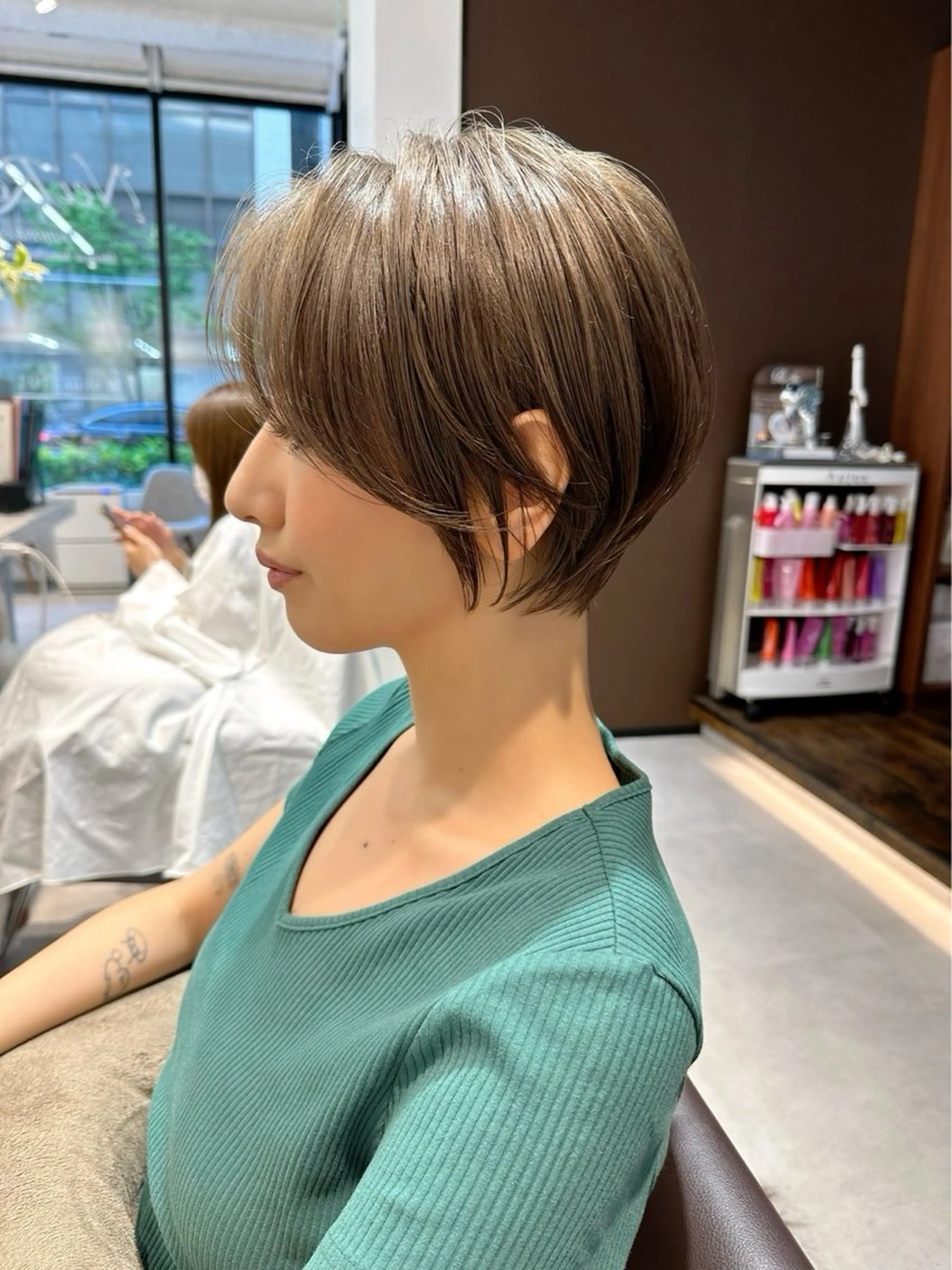 ショート ヒメザキ ユリのヘアスタイル