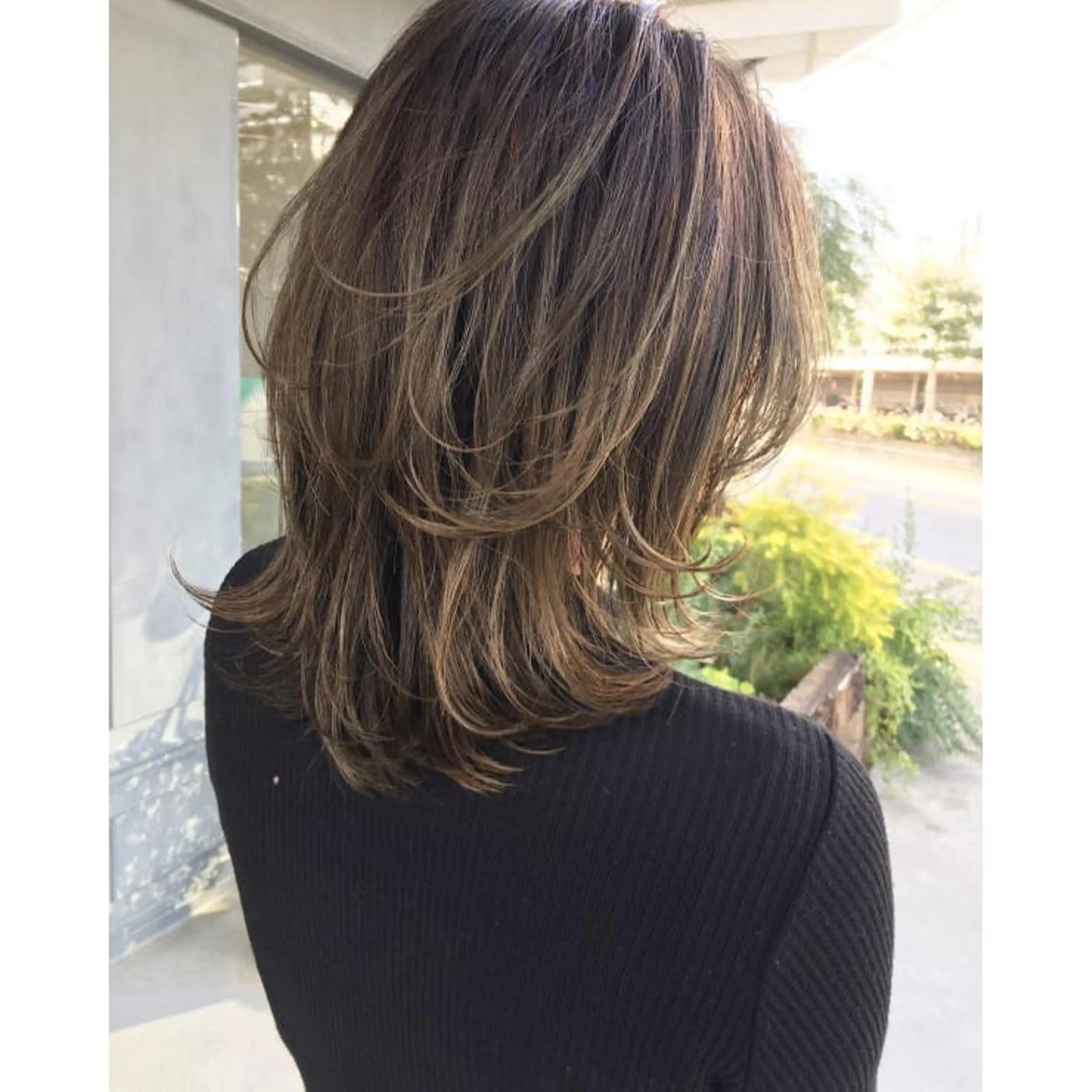 ミディアム 佐藤 貴太のヘアスタイル