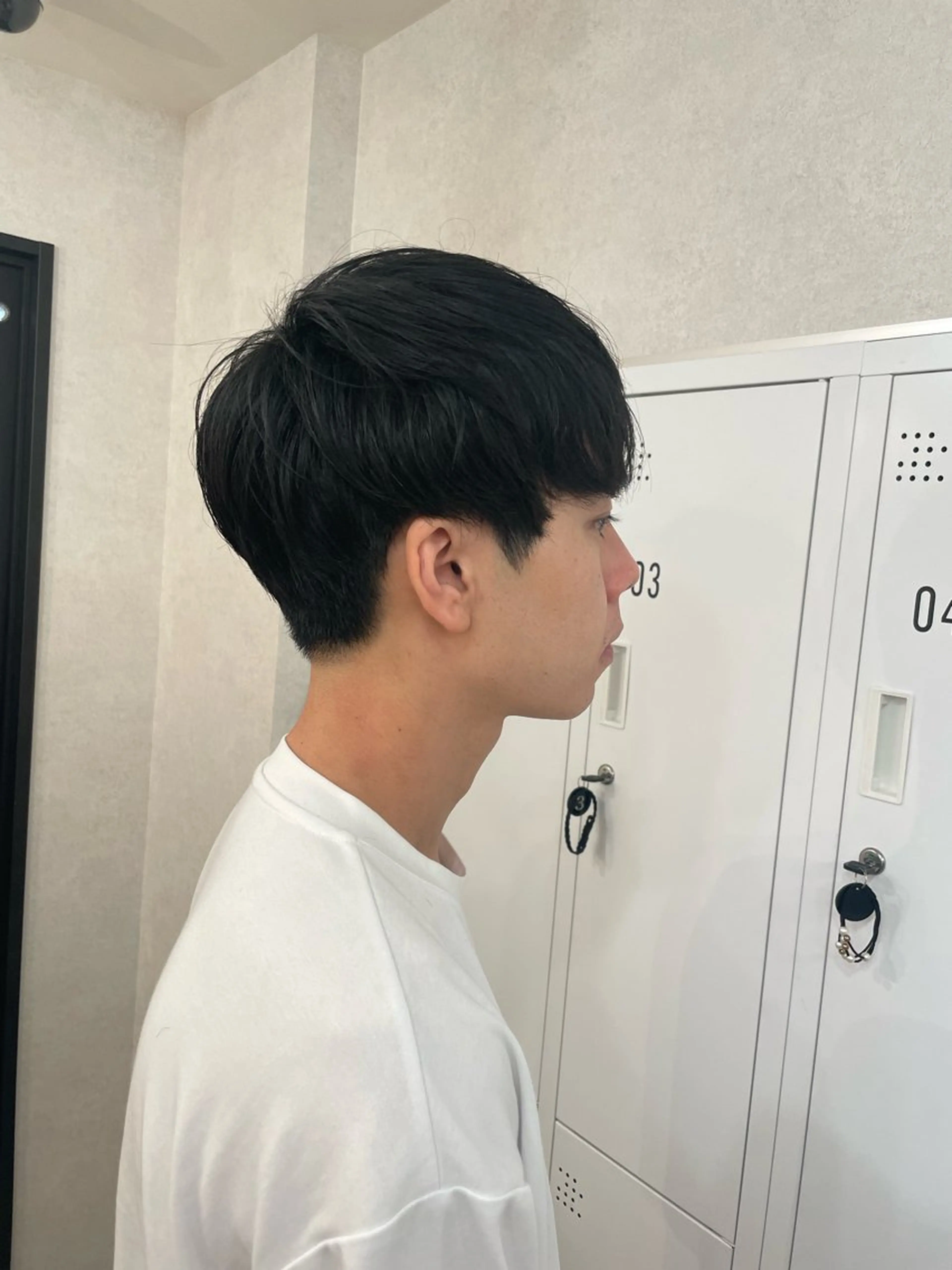 ショート メンズ マッシュ 刈り上げ 植原 遥夏のヘアスタイル
