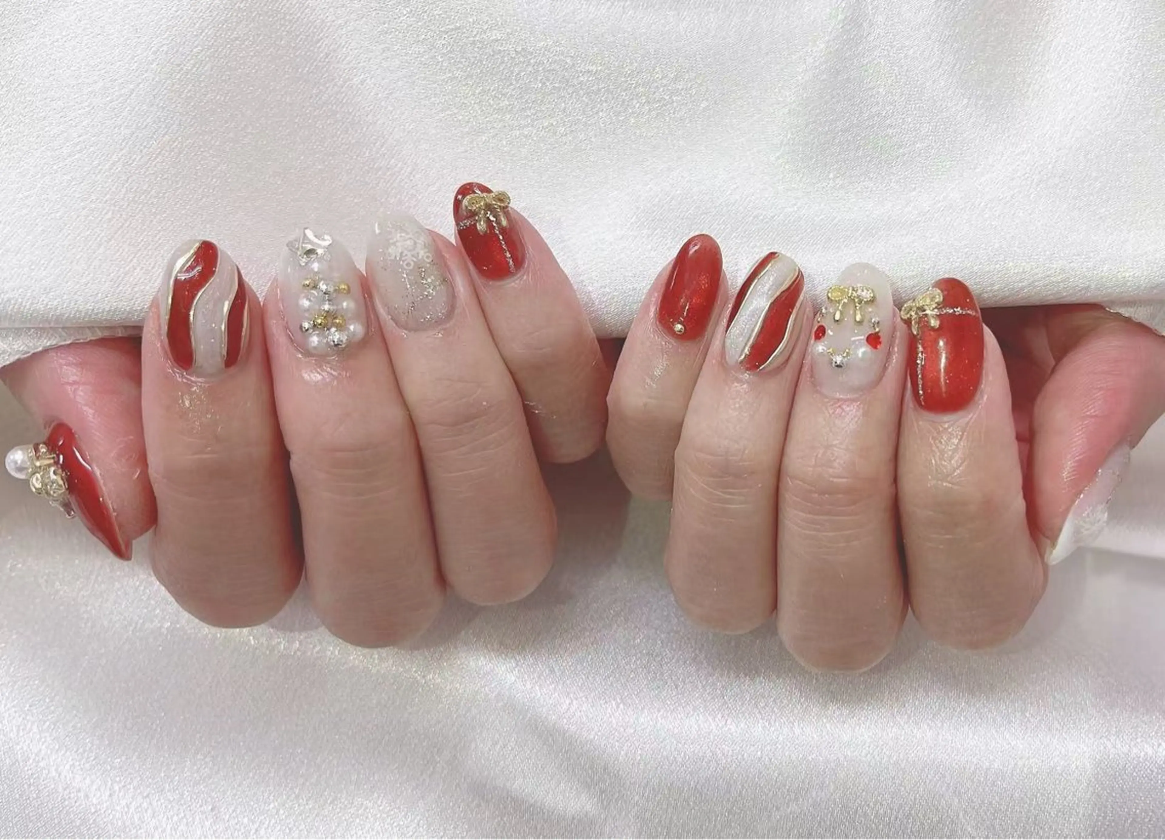 ネイル ハンドネイル ハンドケア 💜MIYA nail川崎店のネイルデザイン