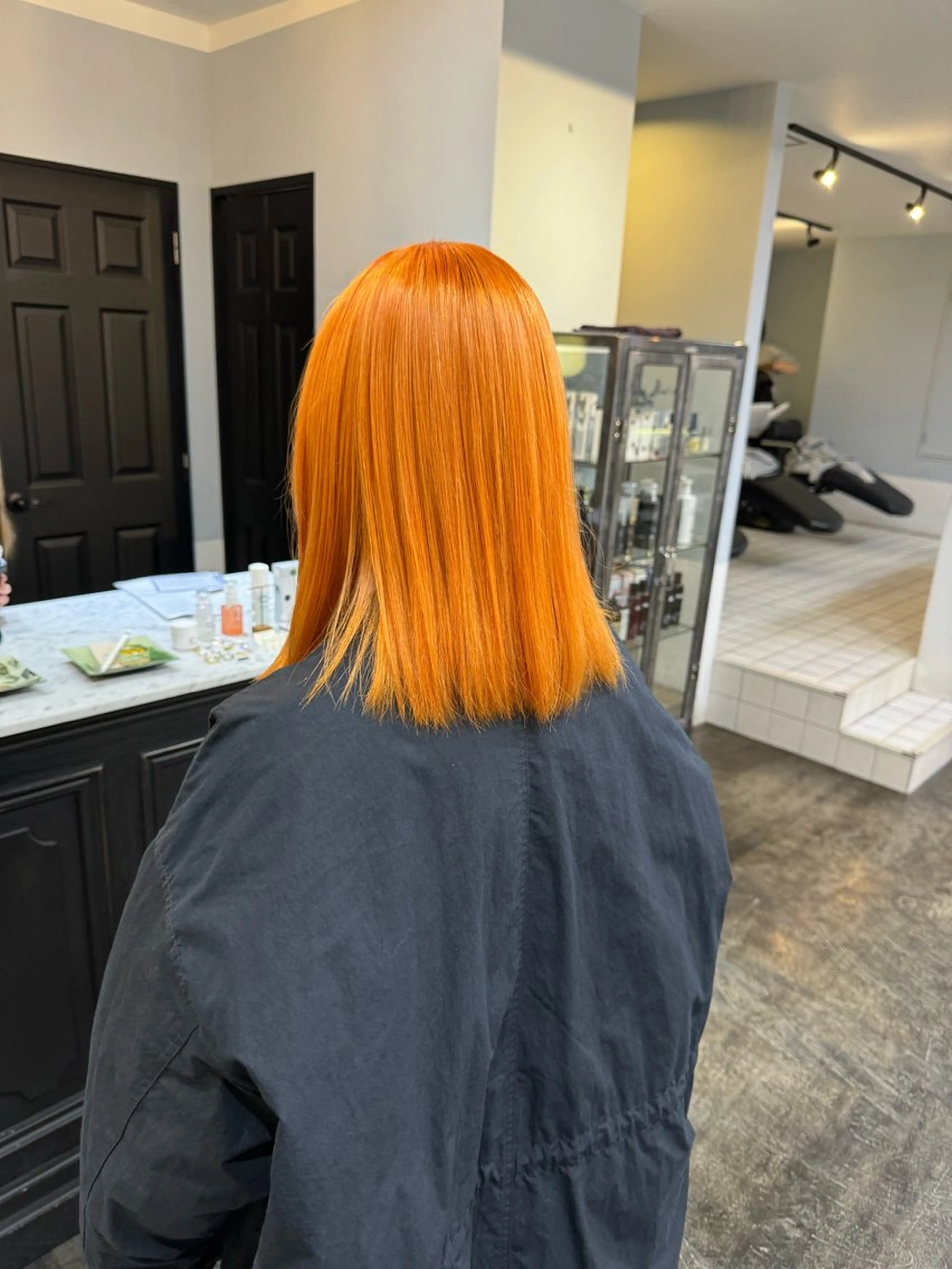 ミディアム カラー ブリーチ me_me.所属・【me_me.】 mayuのヘアスタイル