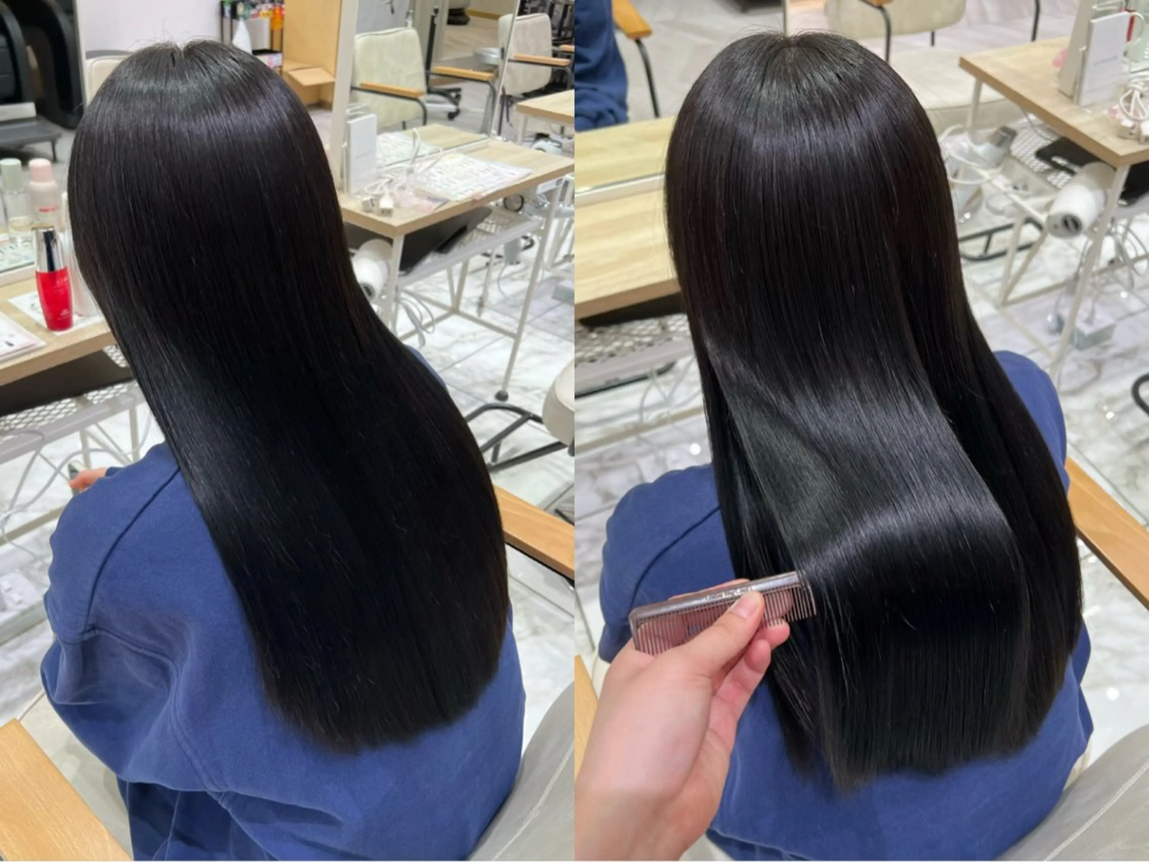 セミロング 髪質改善 トリートメント ヘアカラー トリートメント オシャレデザイン 🧺🪽/SHUNOのヘアスタイル