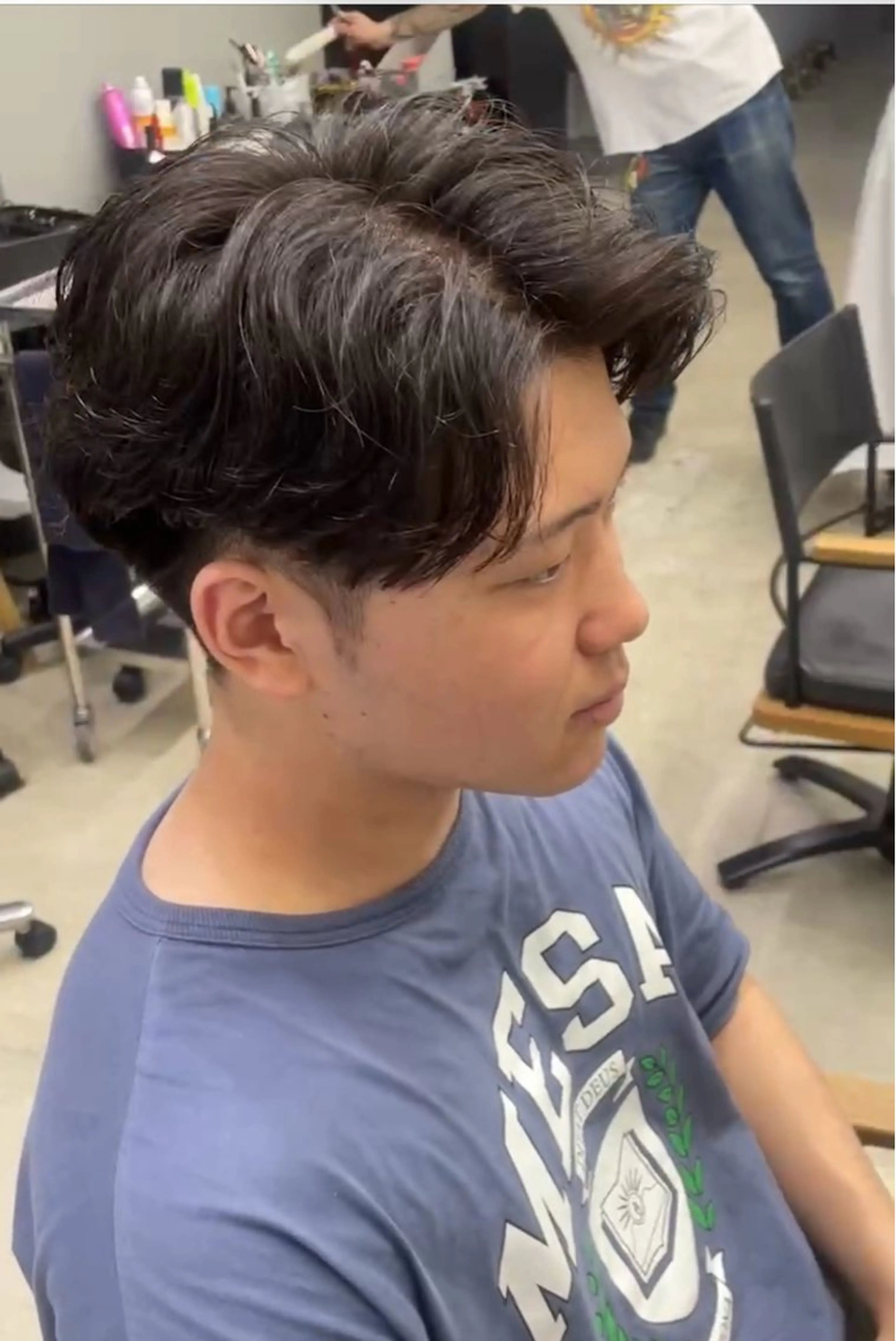 ショート パーマ メンズ メンズ専門サロン wokeのヘアスタイル