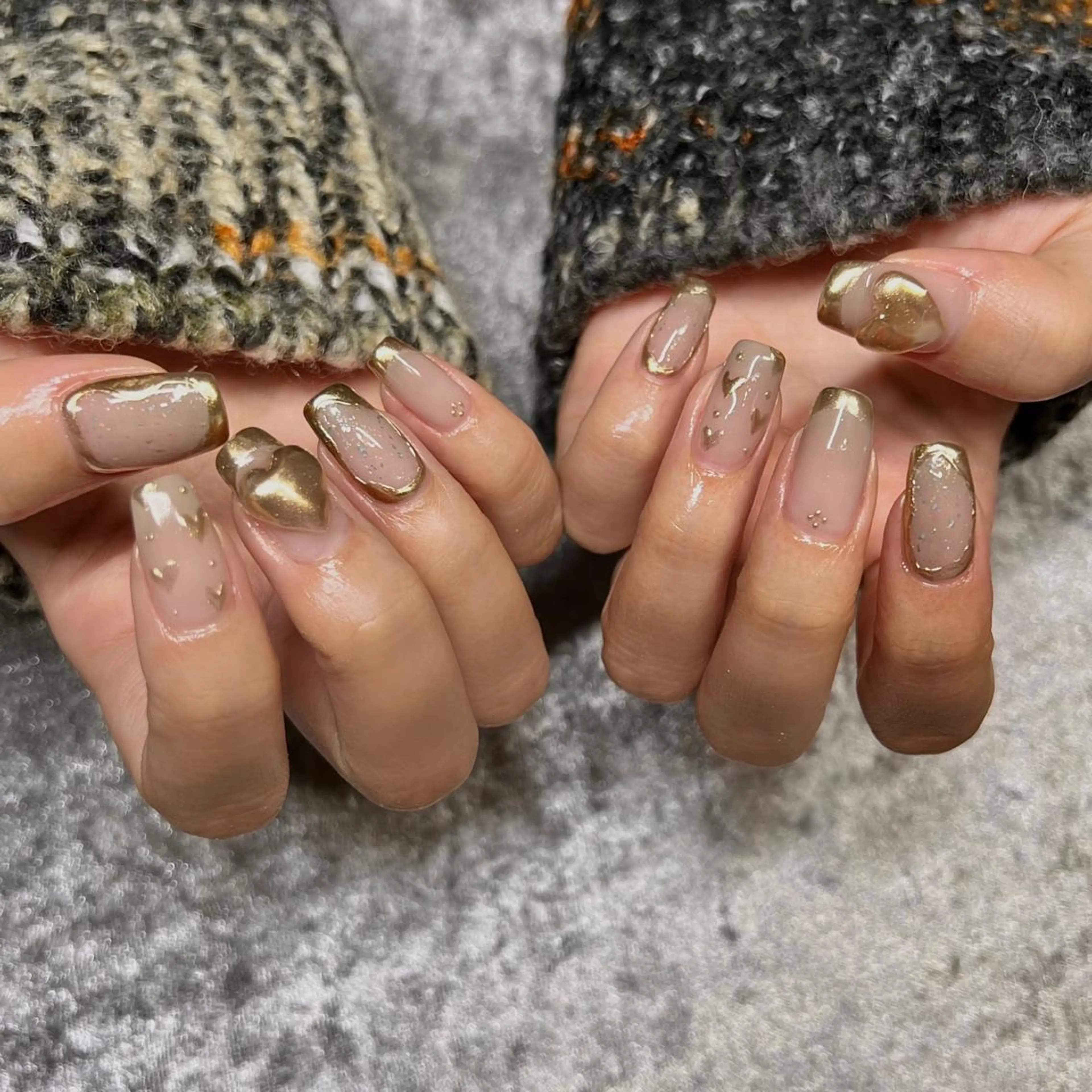 ネイル マツエク・マツパ アイブロウ ハンドネイル REVIA_nail maiのネイルデザイン