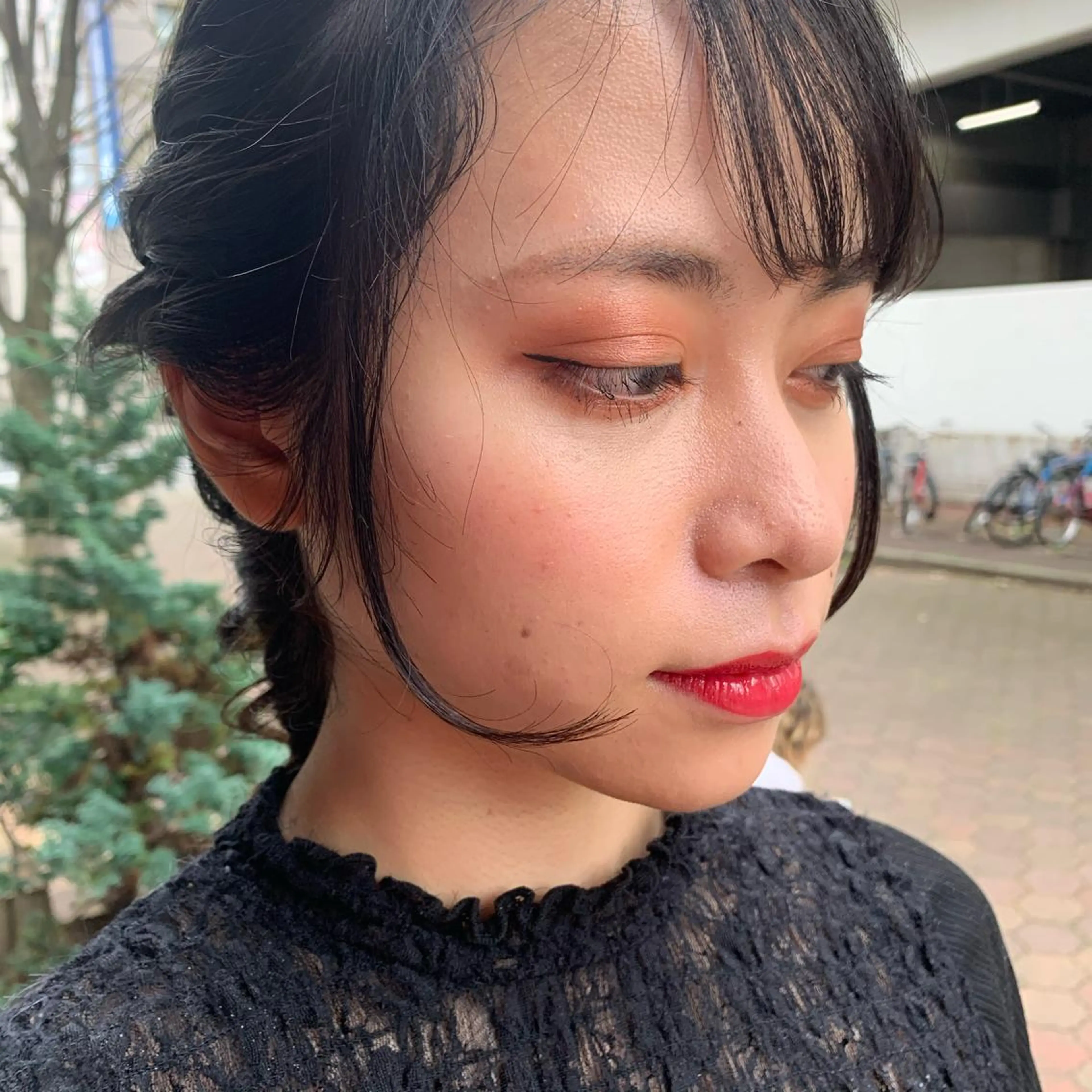 ロング カラー パーマ ヘアアレンジ メンズ キッズ ネイル マツエク・マツパ 架空〜KAQU〜所属・【clan】 NOGAMIのヘアスタイル