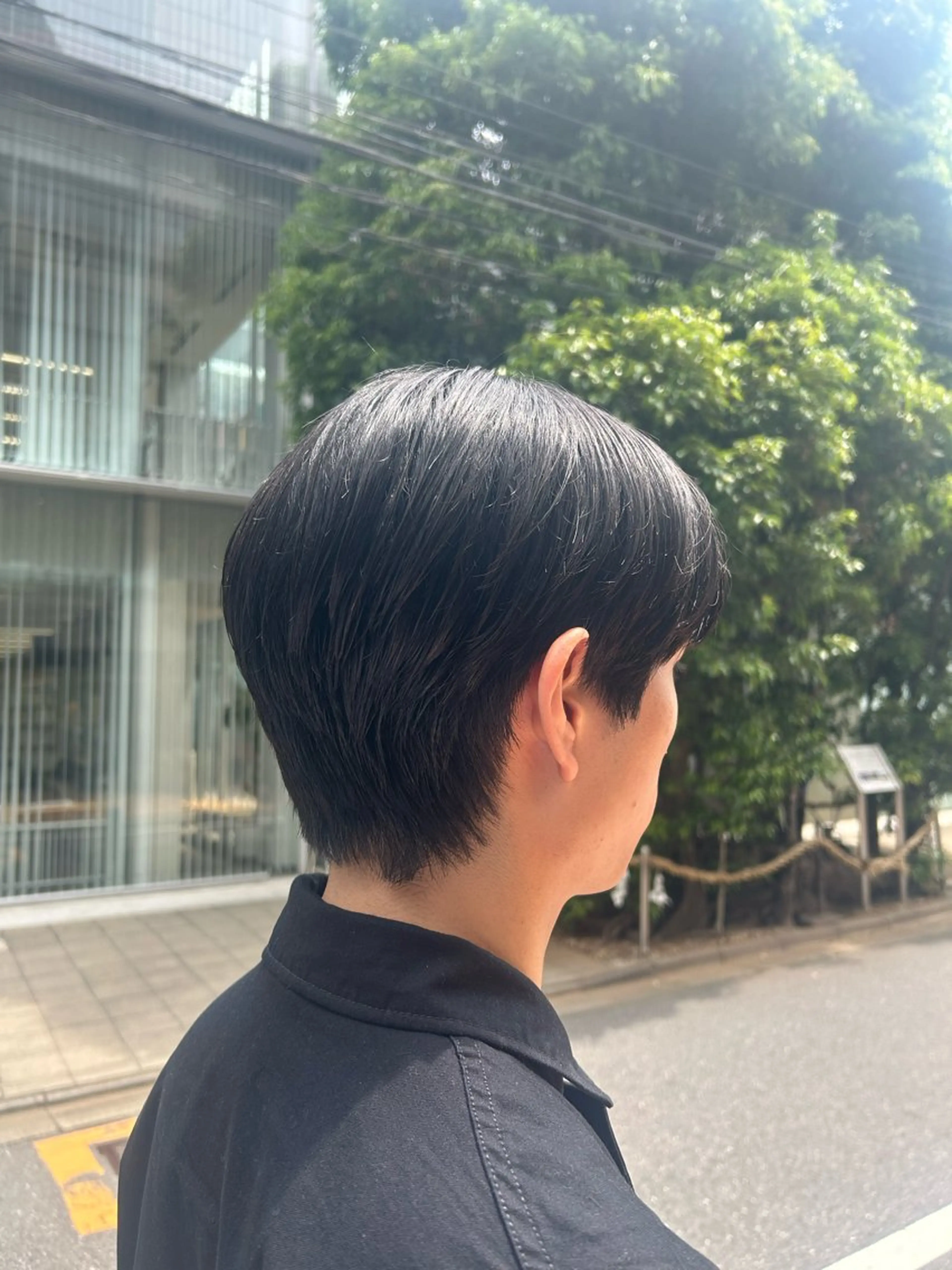 ショート メンズ RENJISHI  omotesando所属・🌈🧡ヤマダ ヒロナ🌈🧡のヘアスタイル