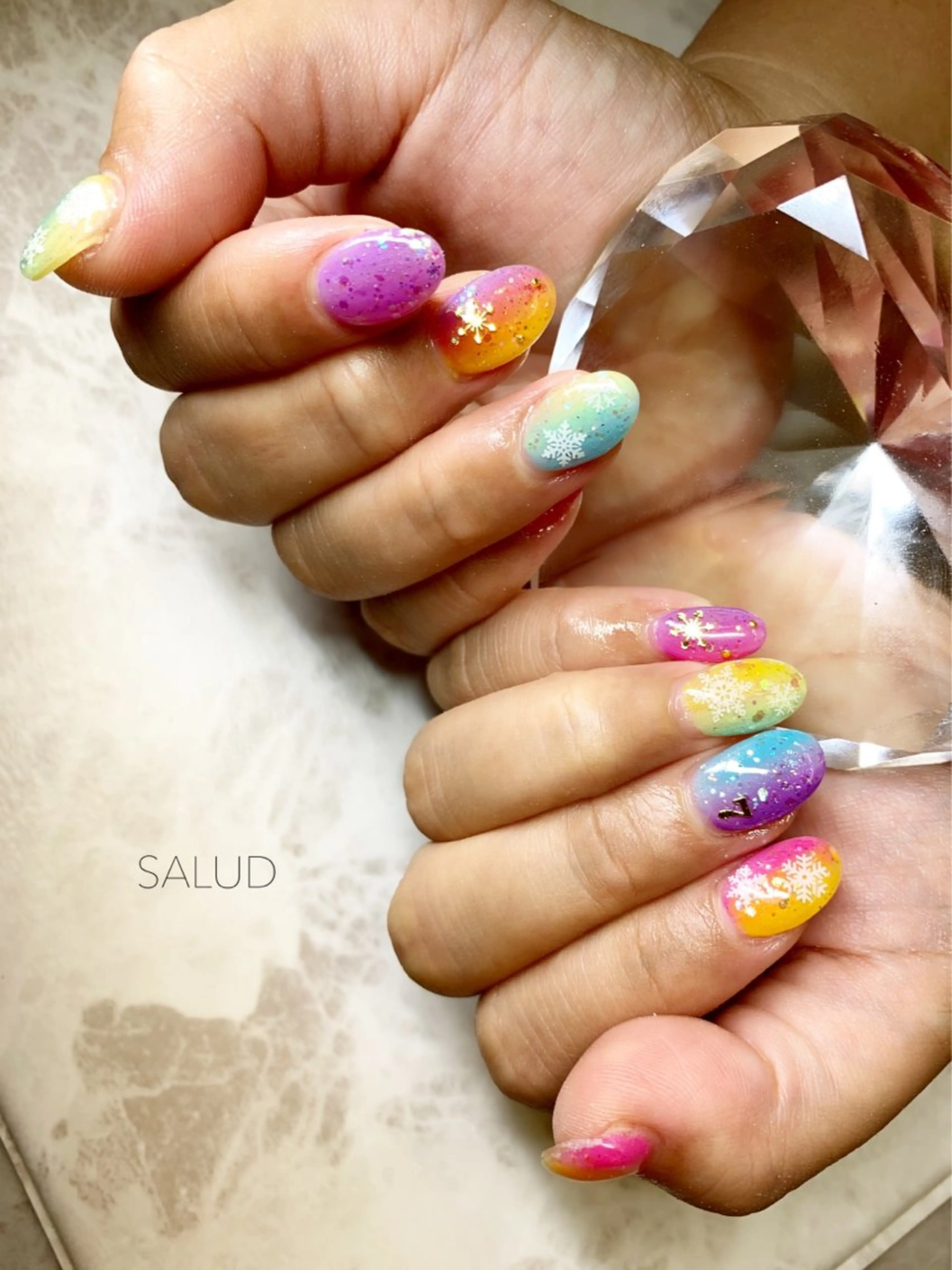 ネイル ハンドネイル Nail Salon SALUDのネイルデザイン