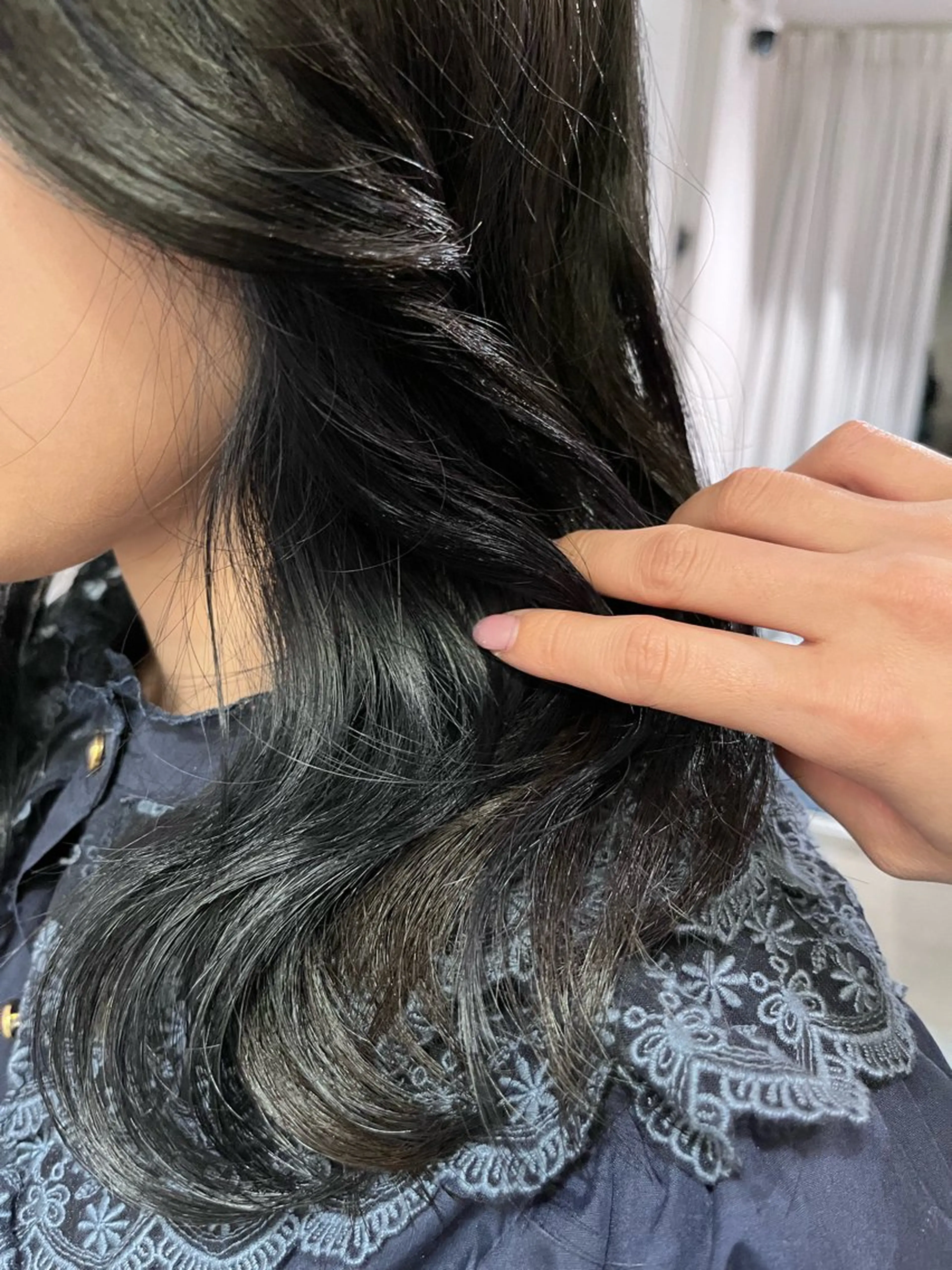 セミロング ヘアカラー トリートメント ヘッドスパ ˙˚ʚ 藤倉 なつみ ɞ˚˙のヘアスタイル