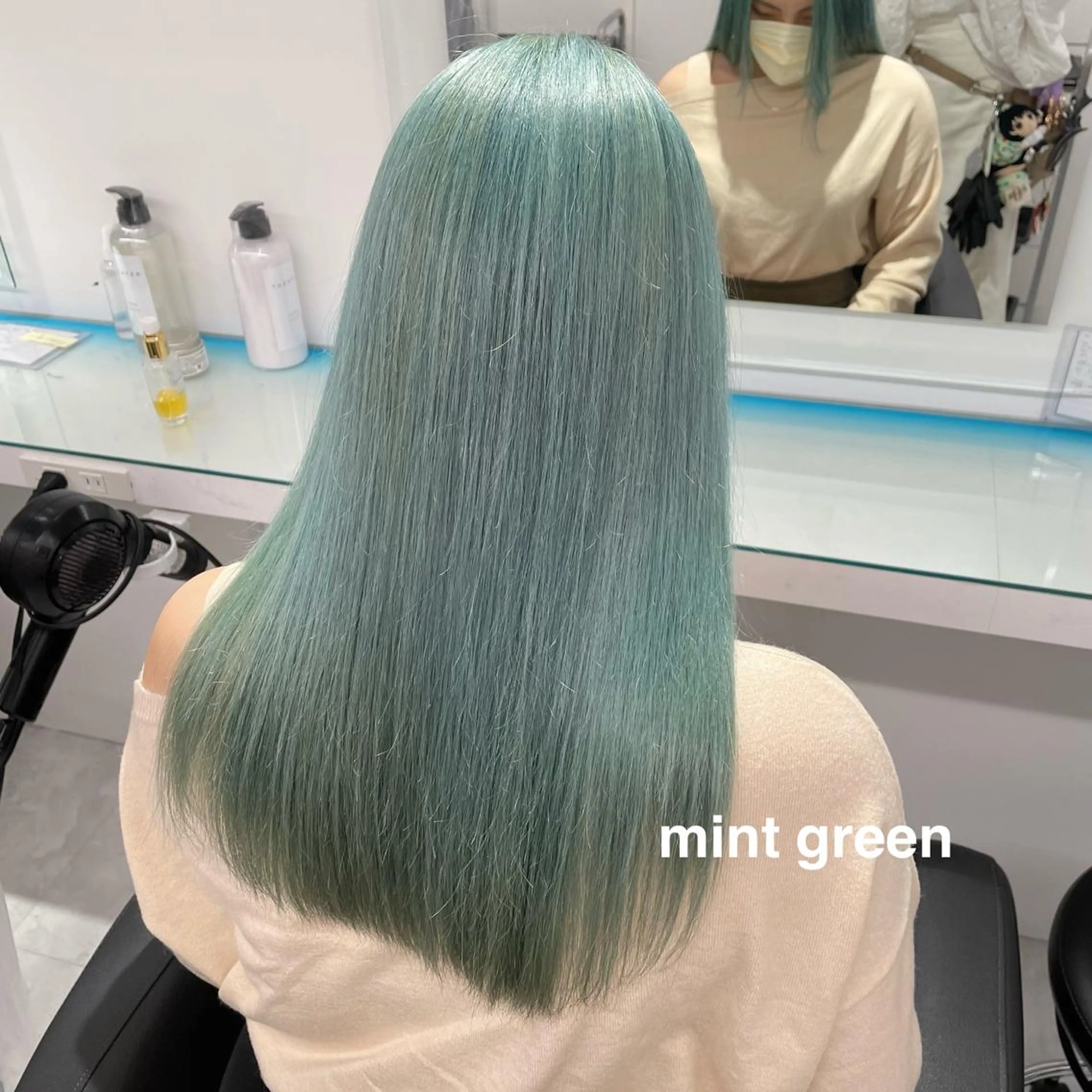 セミロング カラー ヘアカラー 💗🤍透明感カラー 🤍💗kanonのヘアスタイル