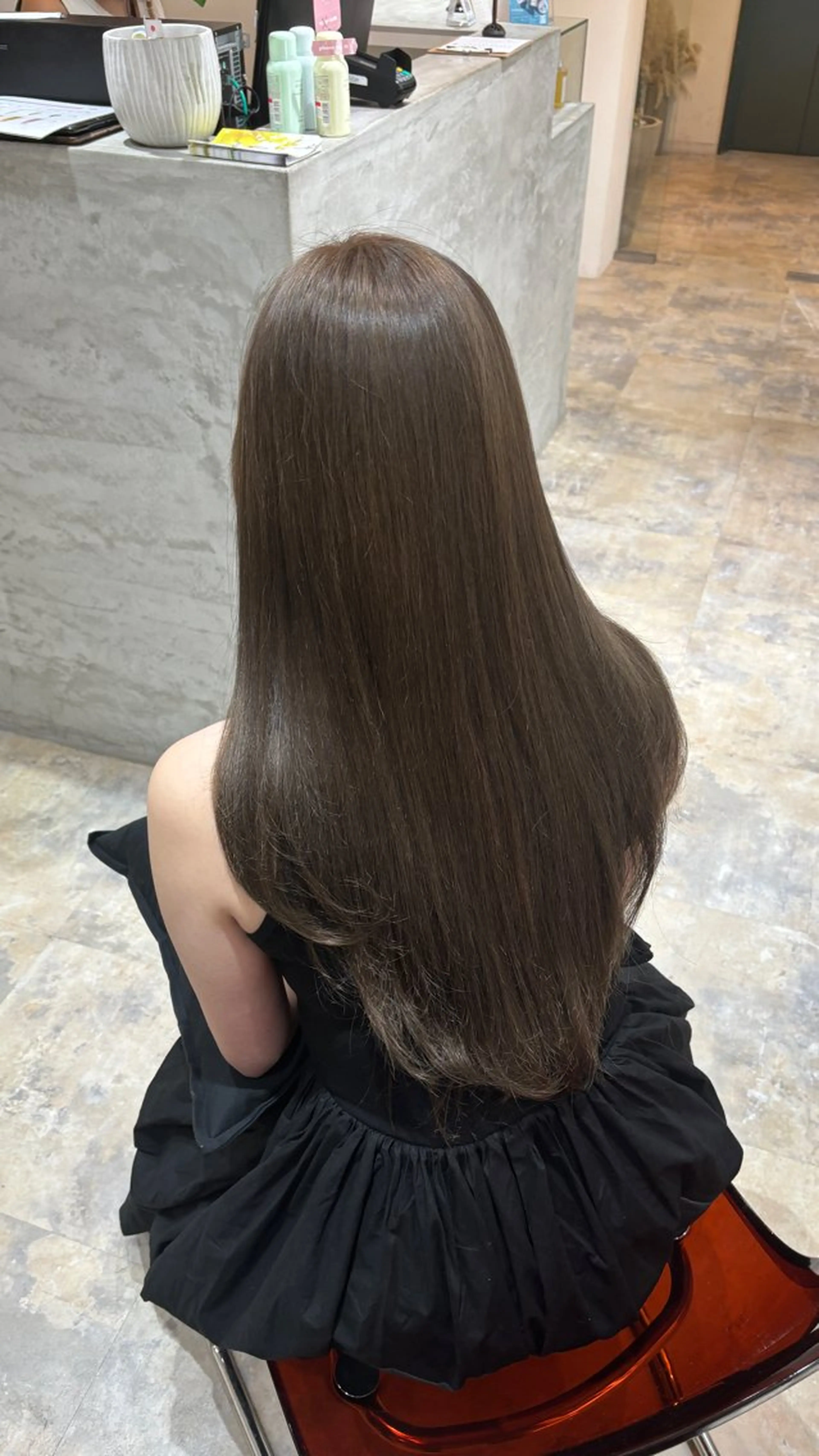 ロング AHNKISM所属・トレンド🌷 ボブ　パーマ🩰のヘアスタイル