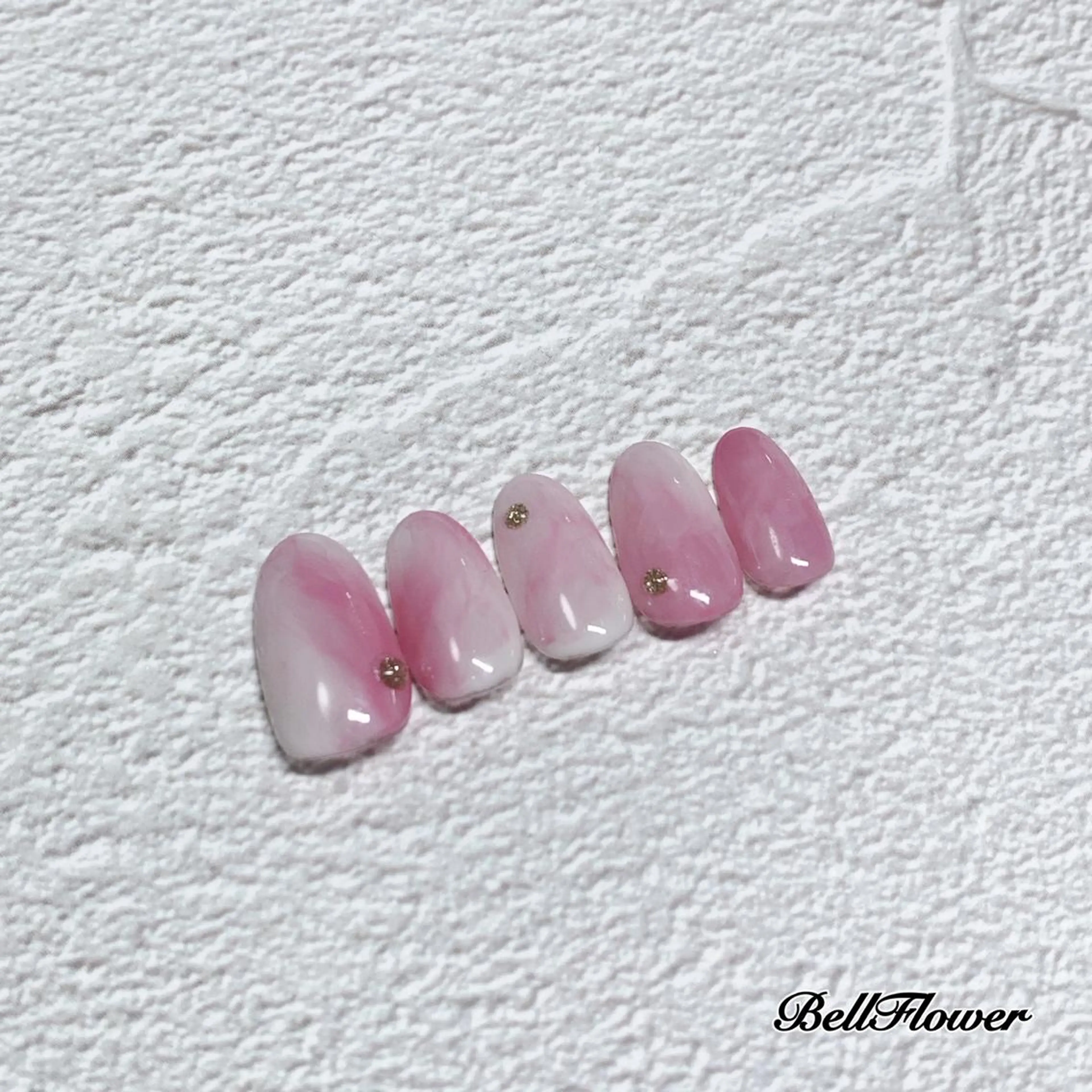 ネイル ハンドネイル Bell Flowerのネイルデザイン