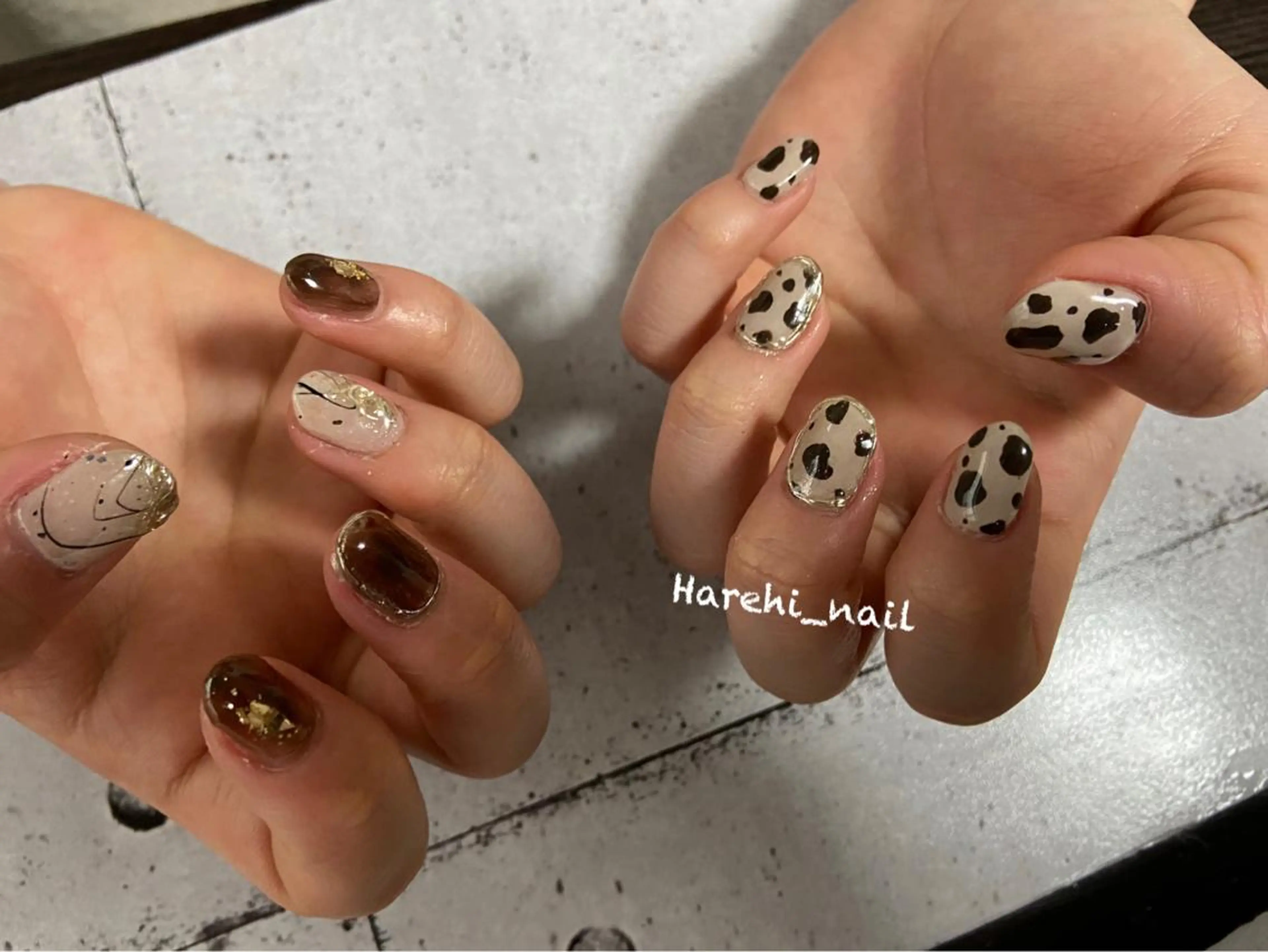 ネイル ハンドネイル Harehi_ nailのネイルデザイン