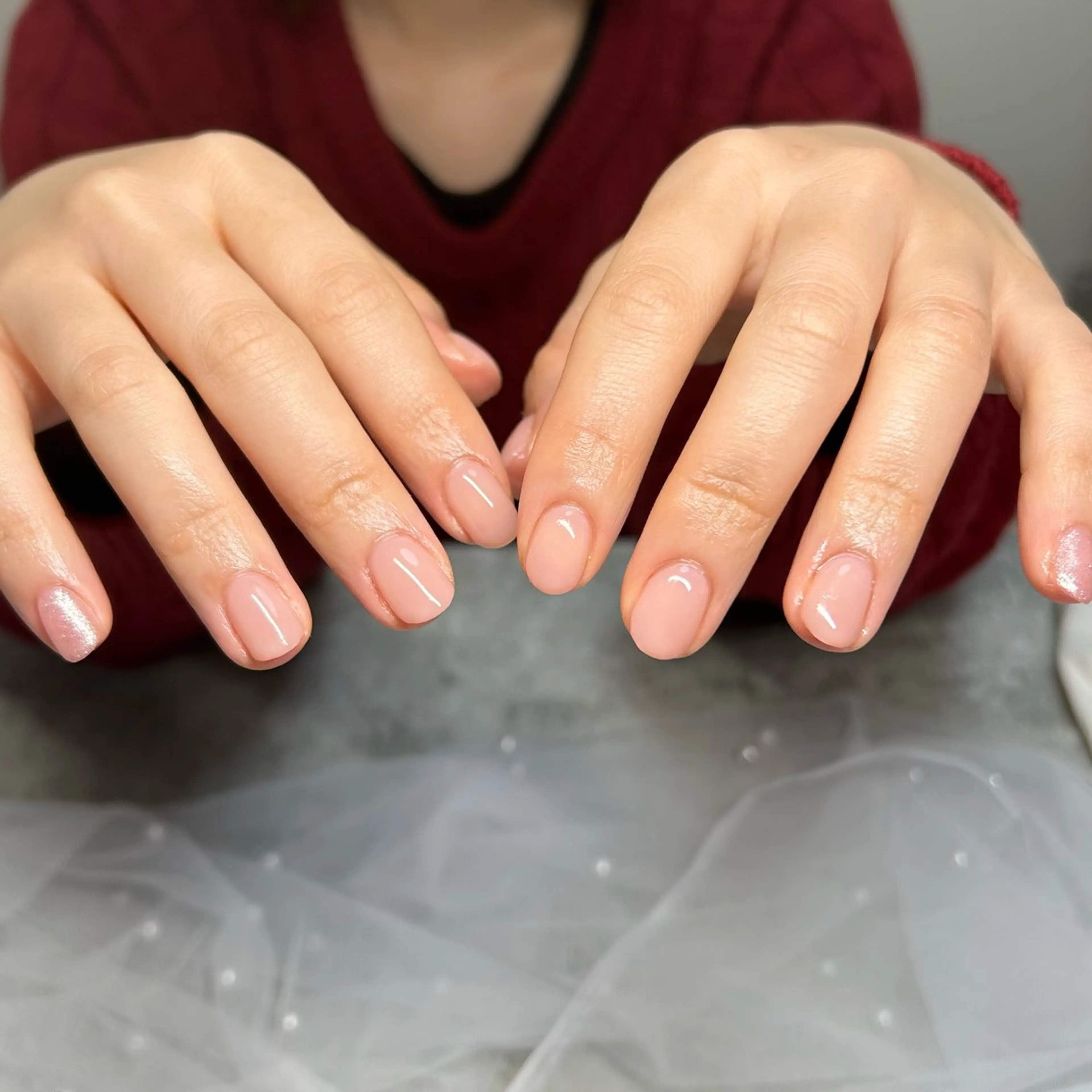 ネイル ハンドネイル ten nail salon　かえでのネイルデザイン