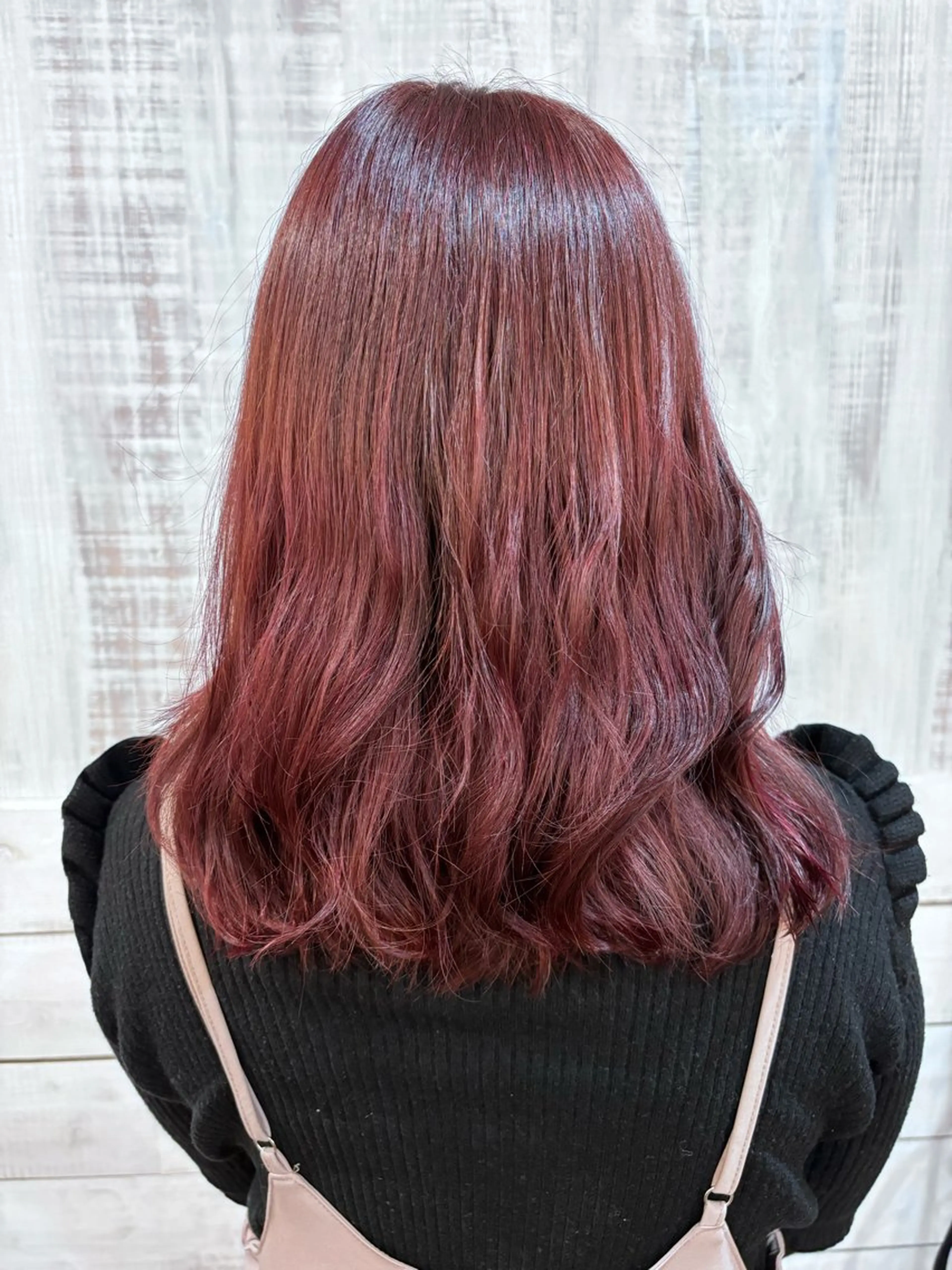 セミロング ブリーチなしW カラー✳︎ayaneのヘアスタイル