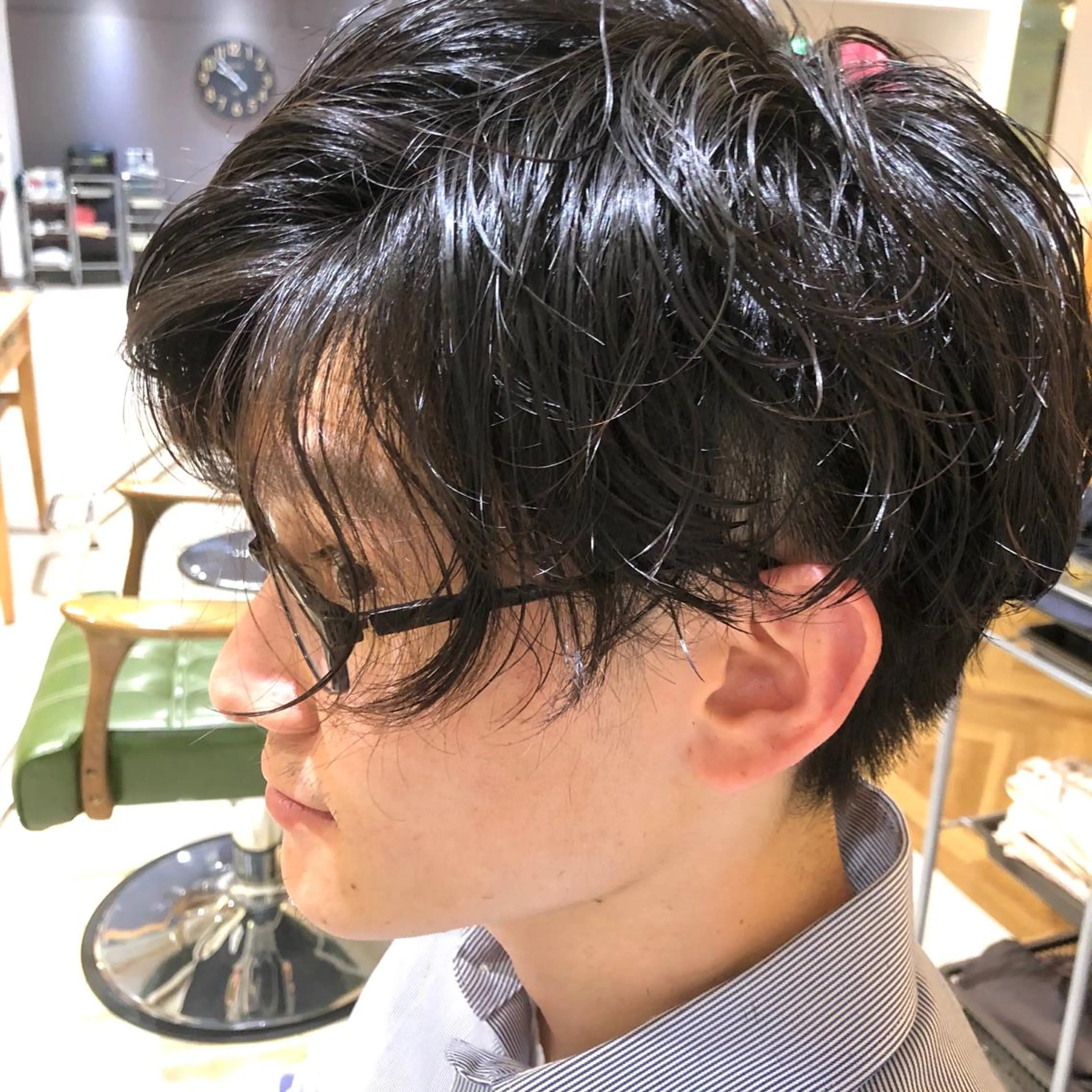 パーマ メンズ メンズパーマ ニュアンスパーマ 過去一の柔髪ヘア 🌿IVYjoureのヘアスタイル