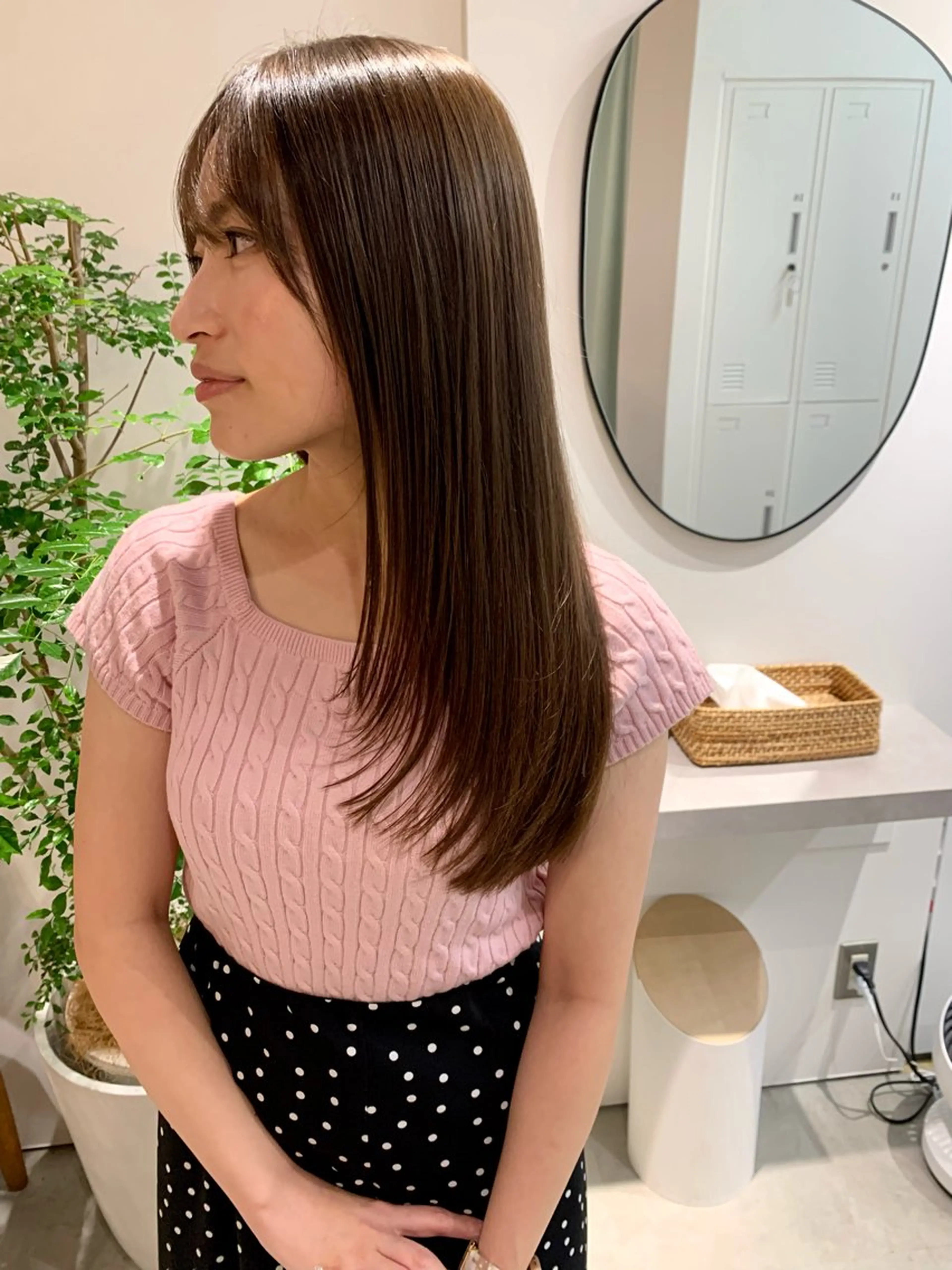 ロング カラー レイヤーカット ロング k-two谷町所属・濱田 大輔のヘアスタイル