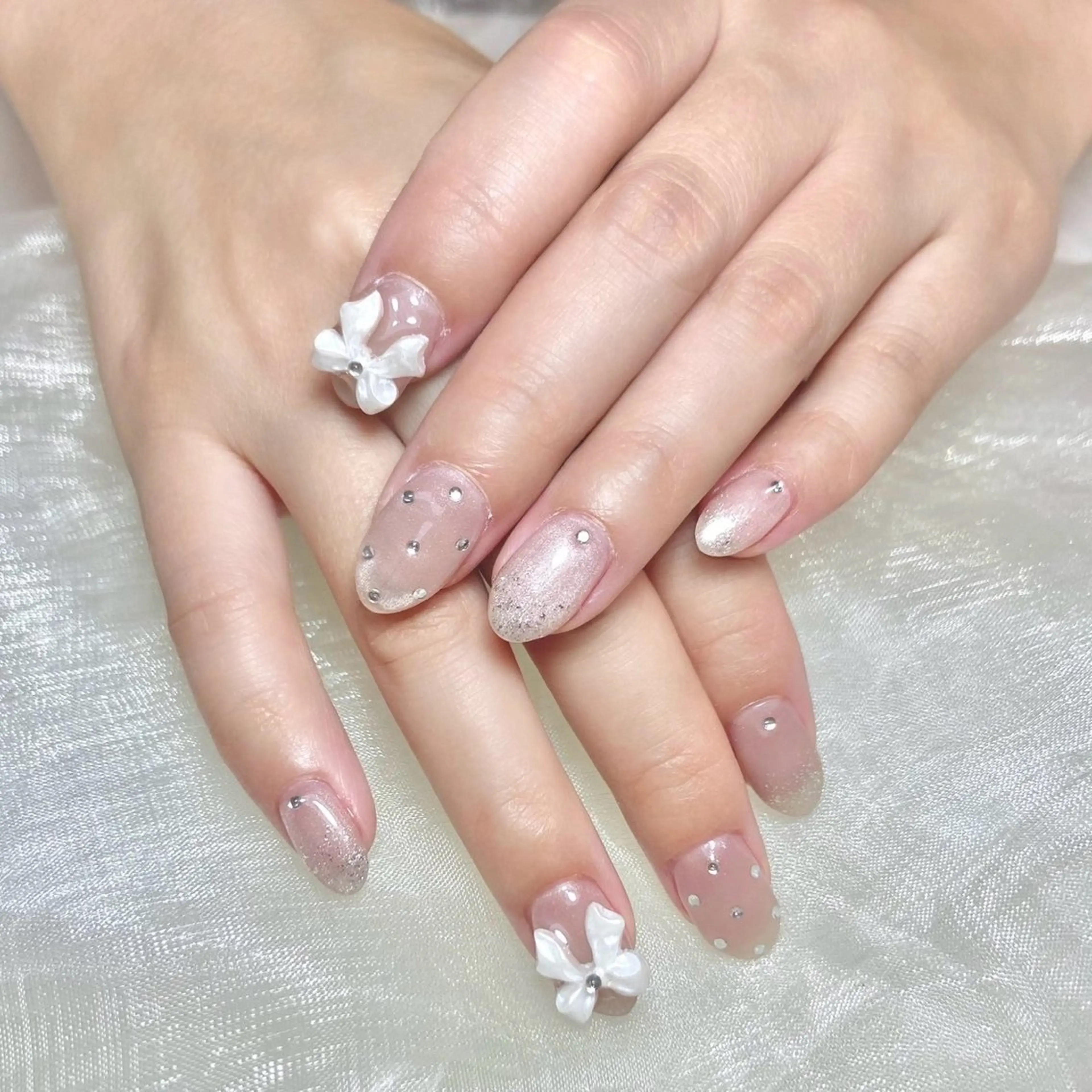 🎀OPEN 価格🎀韓国ネイル✨定額デザイン6500円の写真
