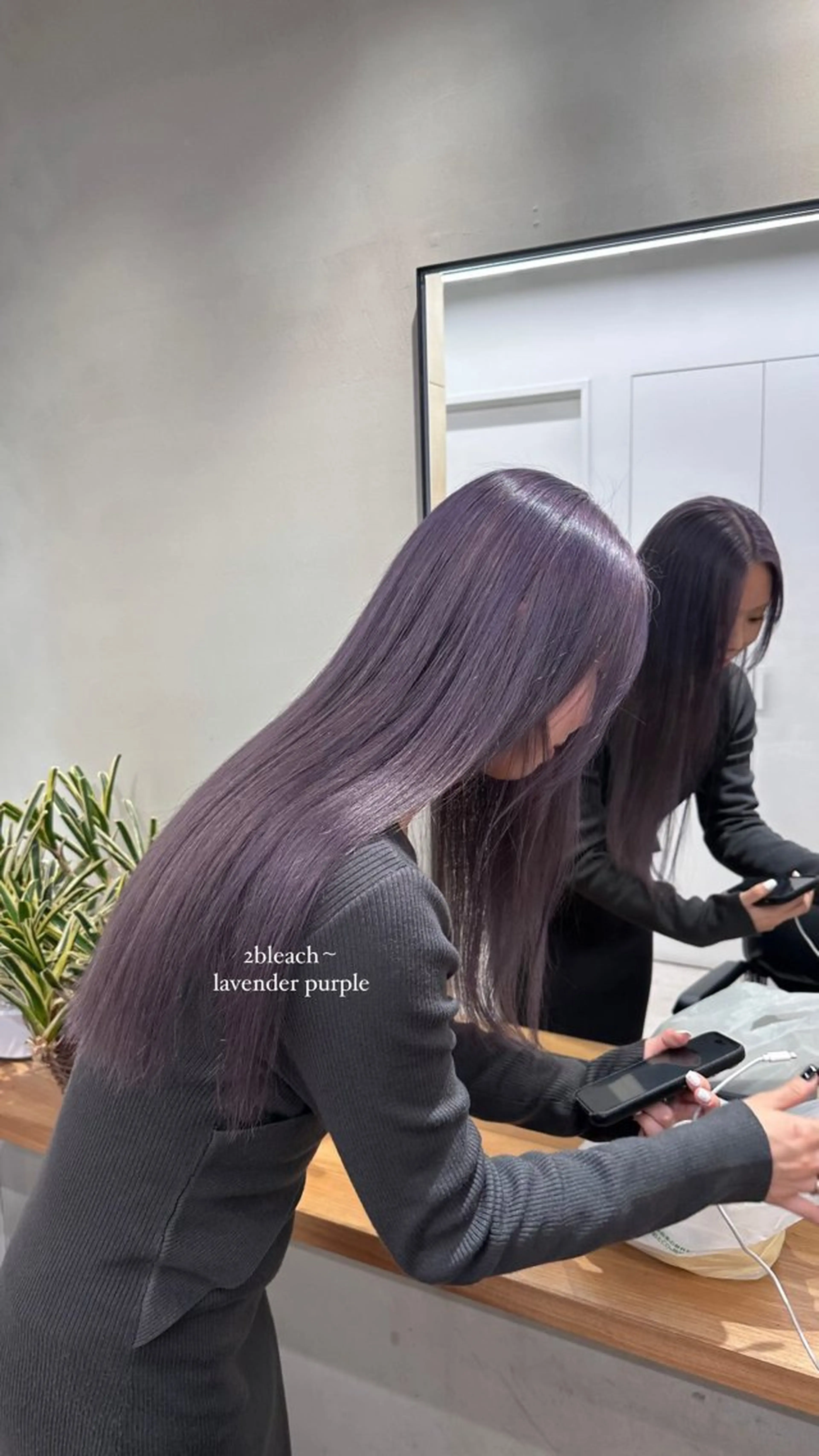 ロング カラー ヘアカラー トリートメント Lomalia Rukaのヘアスタイル