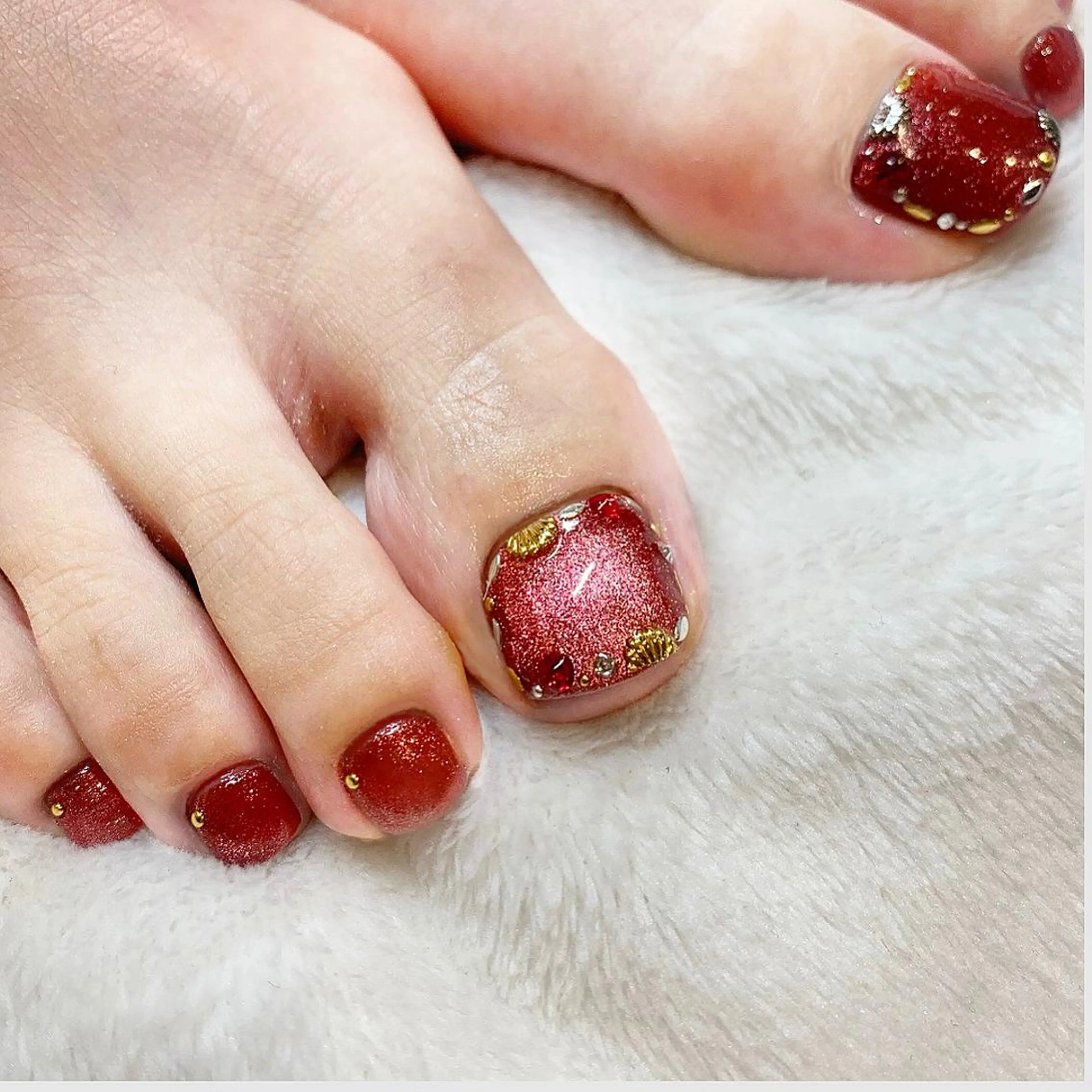ネイル マグネットネイル nail&eyelash amor所属・nail amorのネイルデザイン