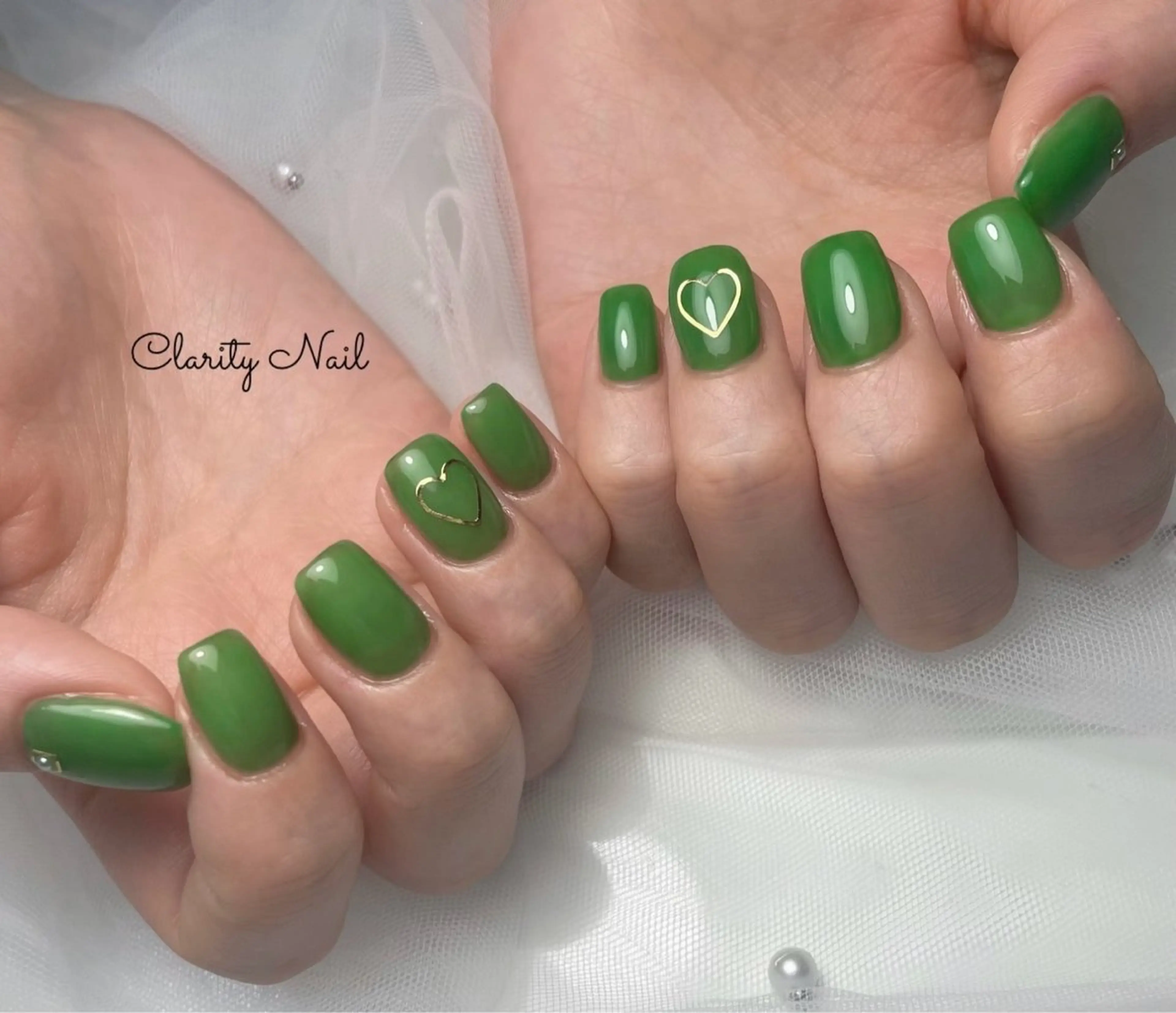 ネイル ワンカラーネイル ハンドネイル Clarity Nailのネイルデザイン