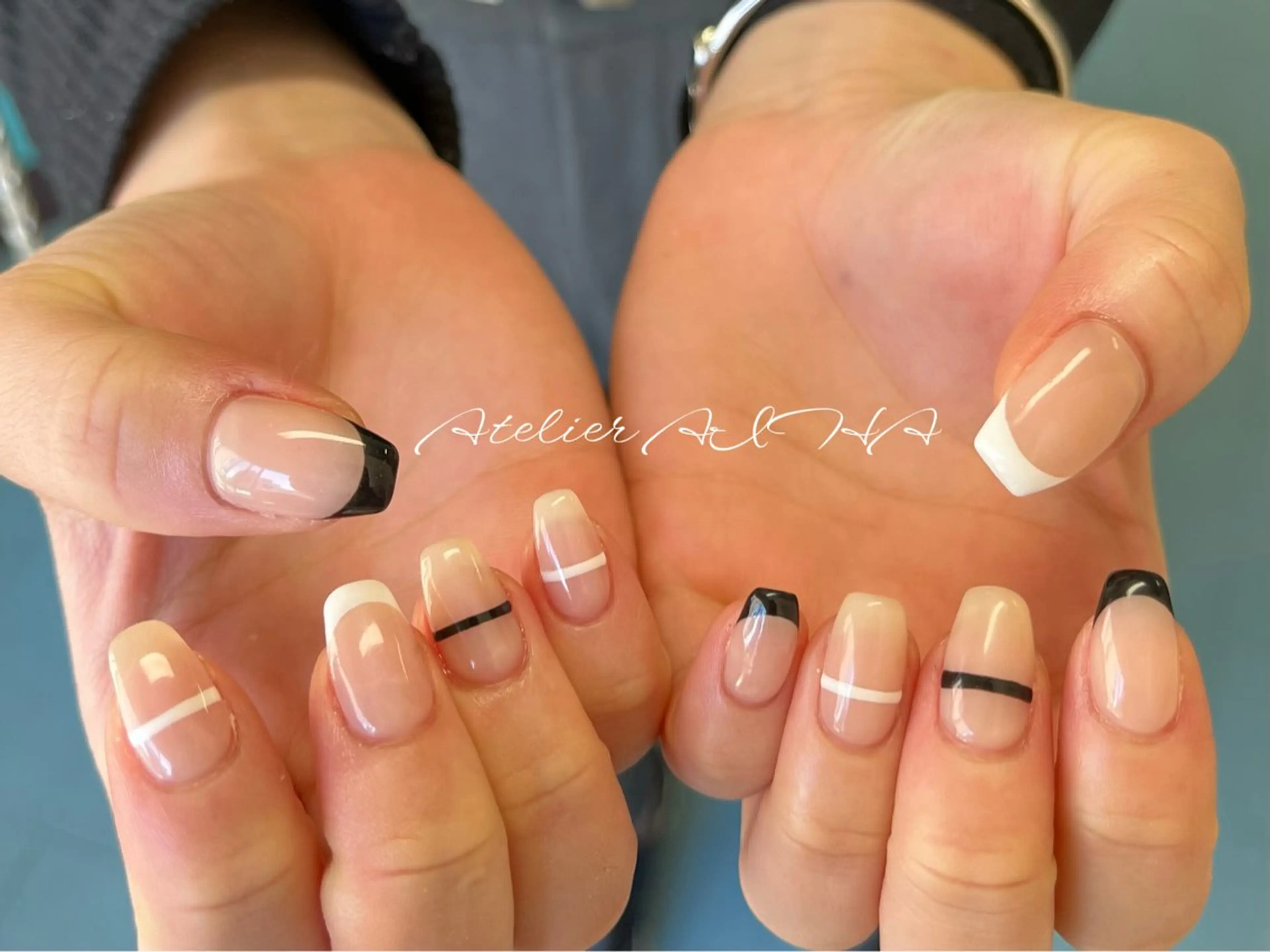 ミディアム ハンドネイル アトリエAIHA所属・アトリエAIHA★ フィルイン推奨サロンのネイルデザイン