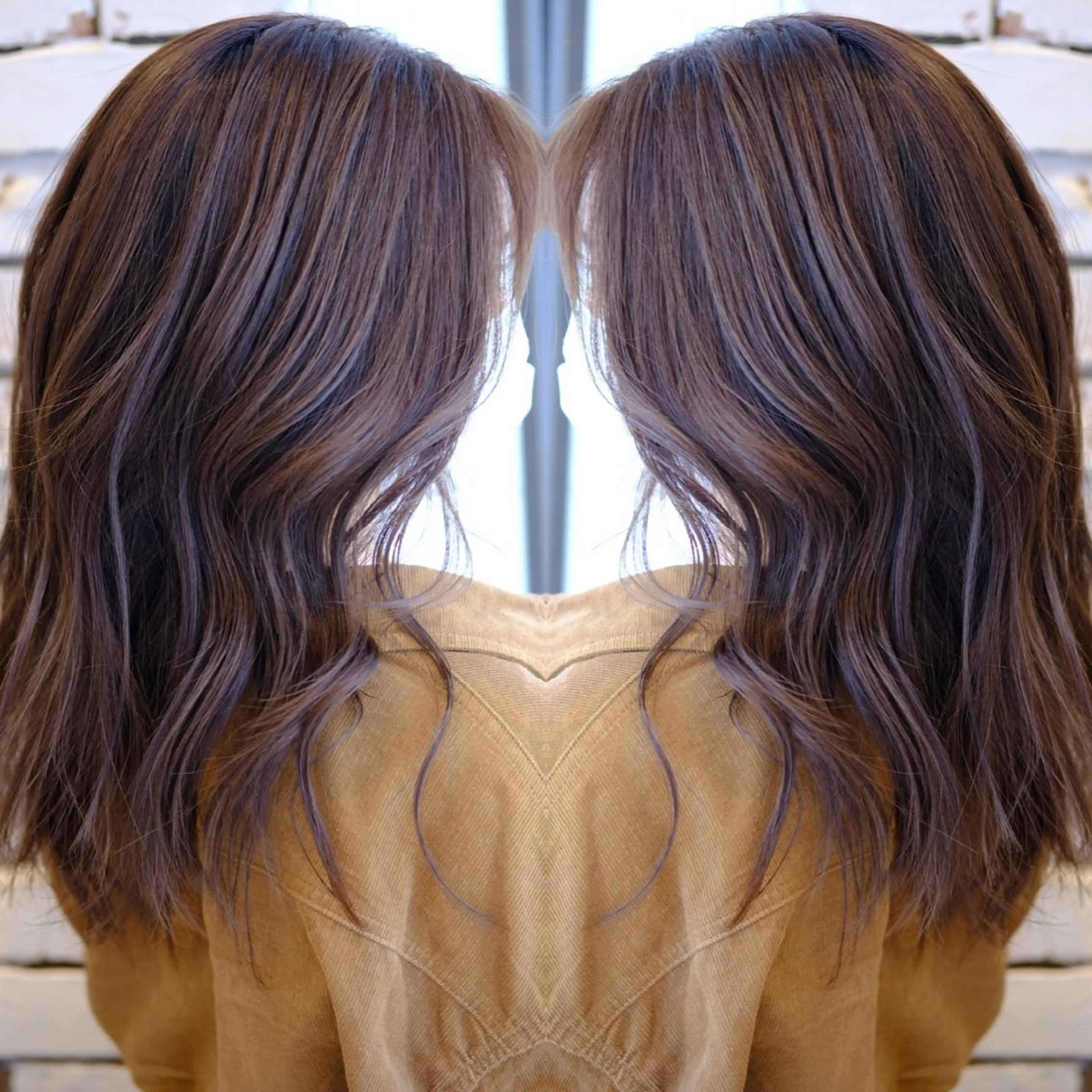 セミロング WHALE hair salon所属・WHALE hair salonのヘアスタイル