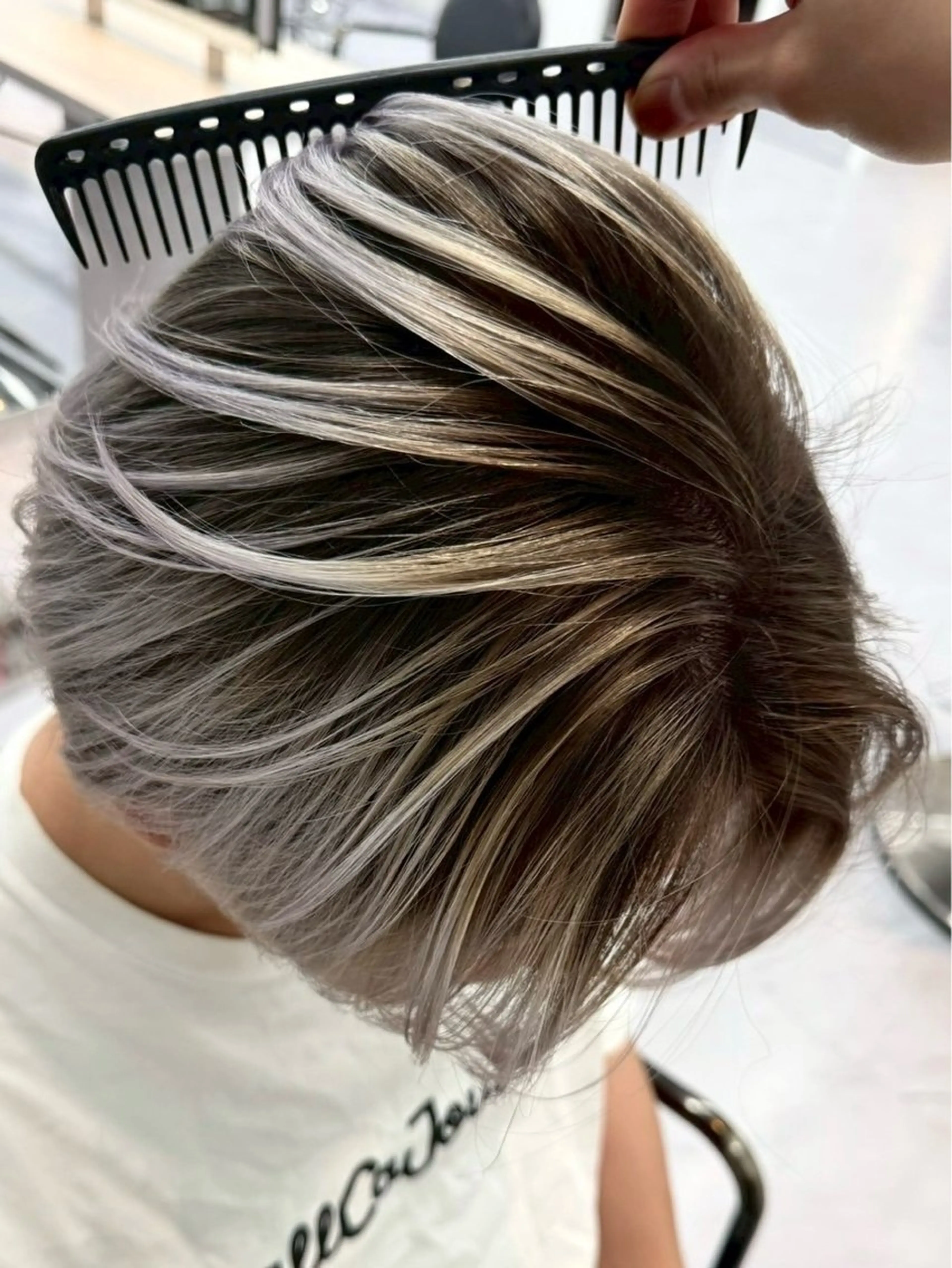 バレイヤージュの写真