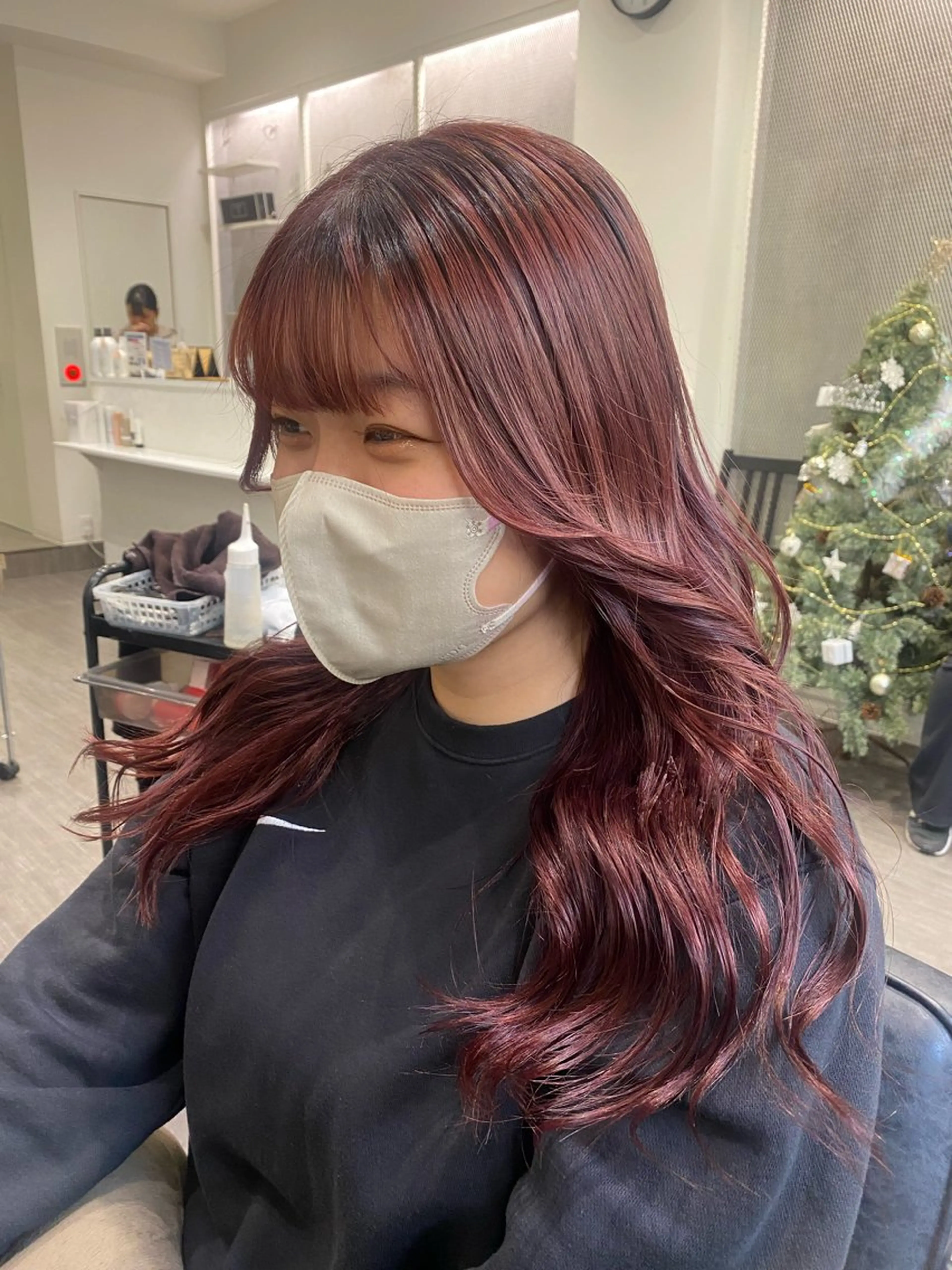 ロング カット ヘアカラー cocotte🌿 amaneのマツエク・マツパデザイン