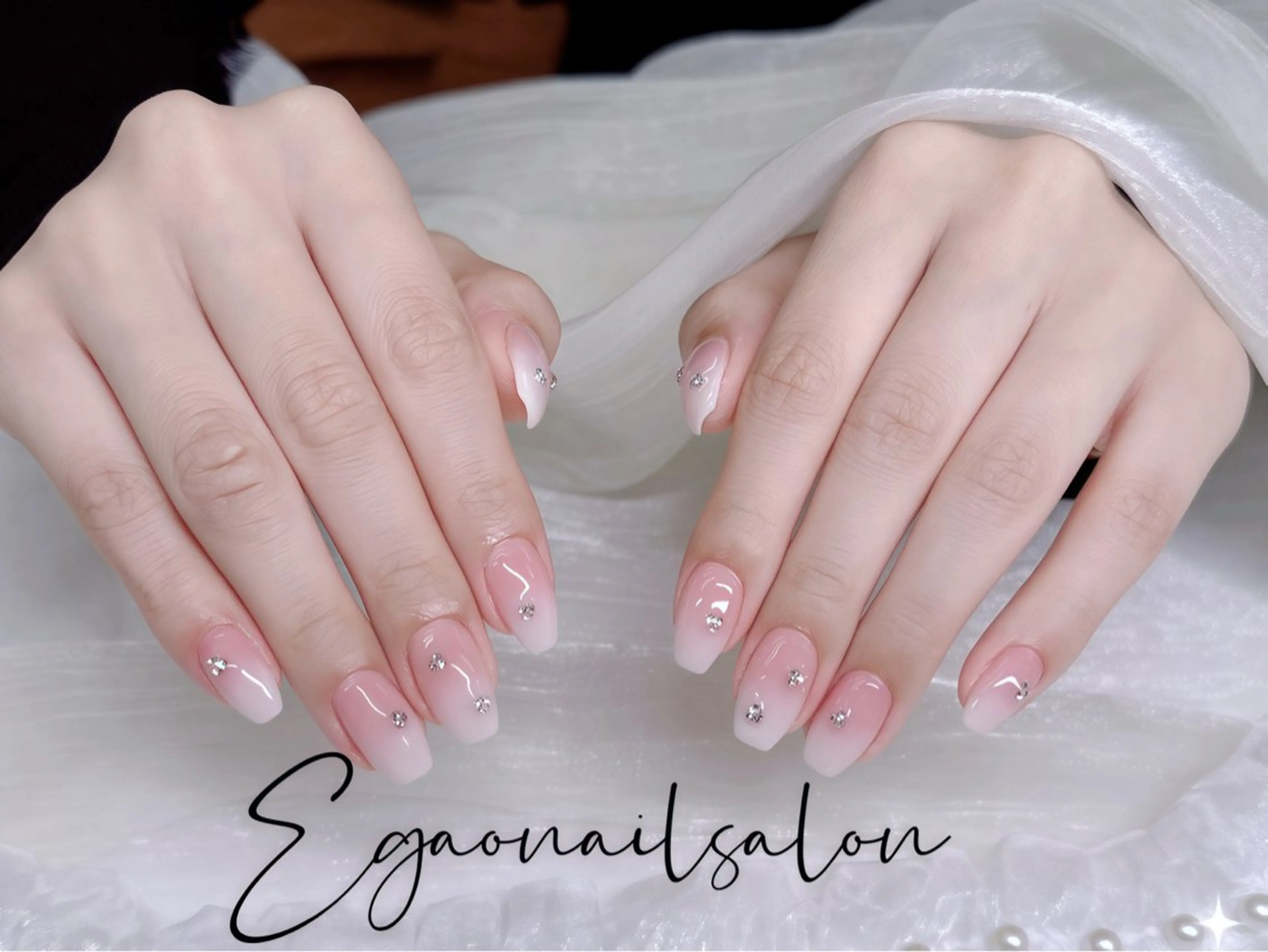 ネイル アートネイル フットネイル フレンチネイル ジェルネイル グラデーション ハンドネイル Egao Nail Salonのネイルデザイン