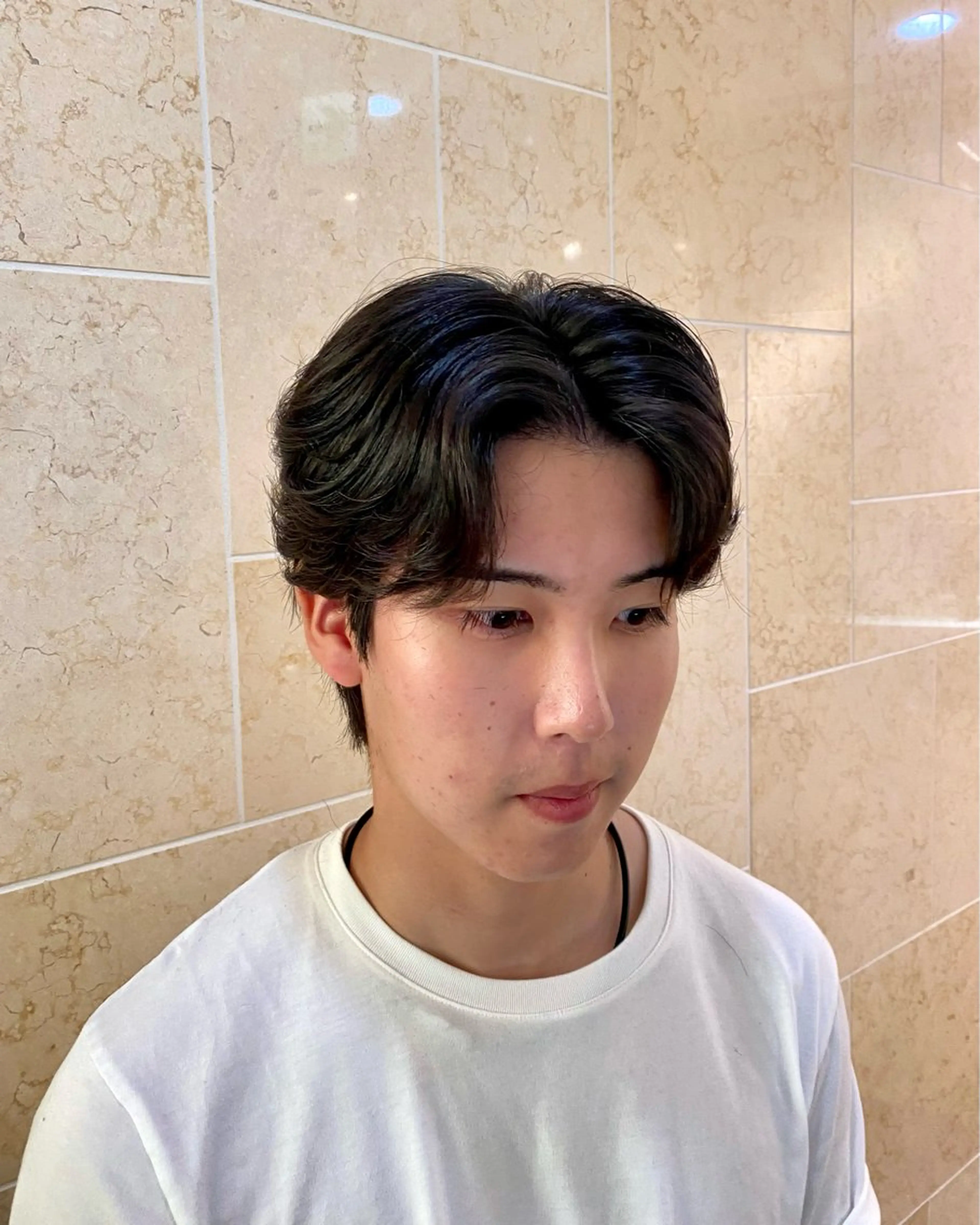 パーマ メンズ MAZE梅田所属・韓国メンズヘア関戸 和輝🇰🇷のヘアスタイル
