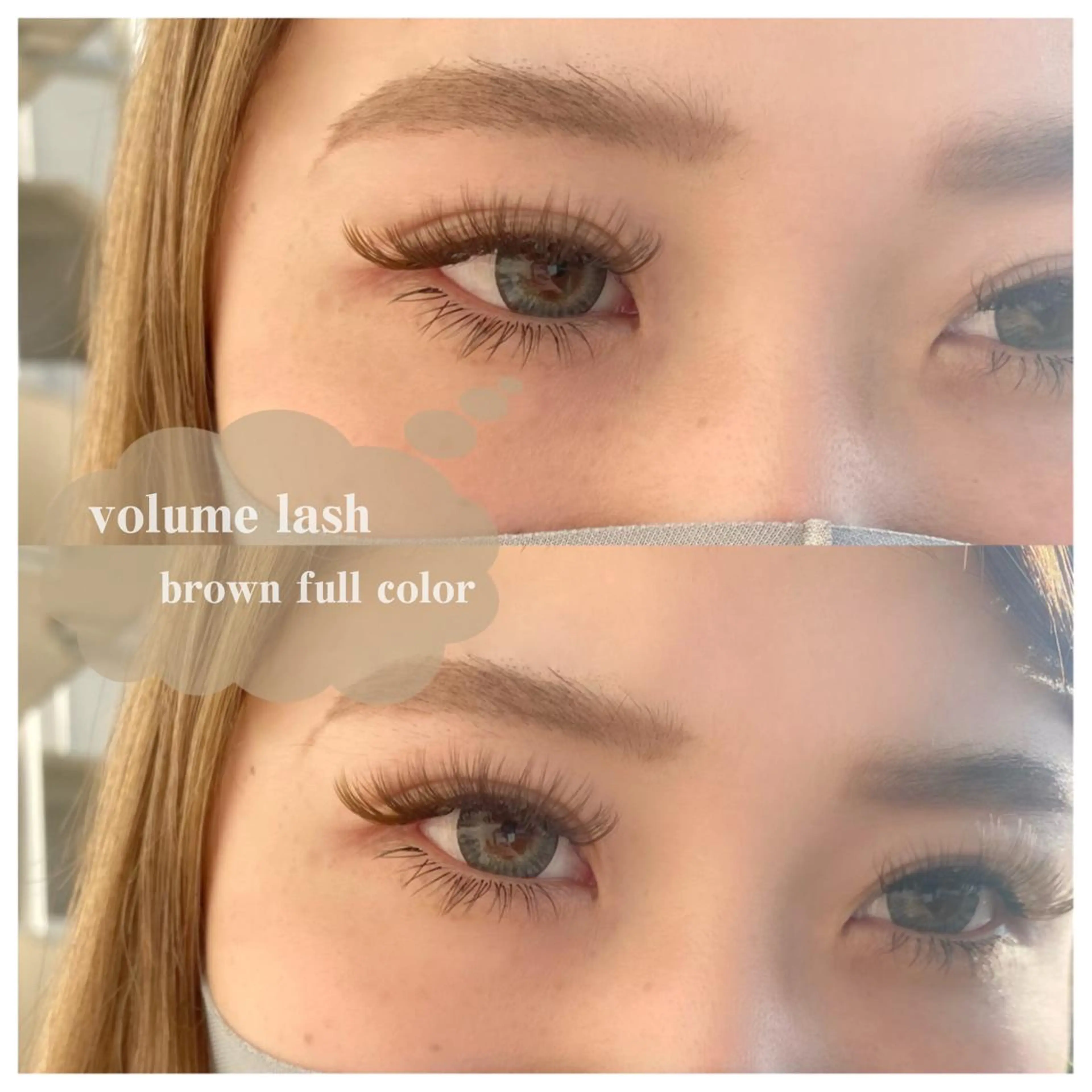 マツエク・マツパ 付け放題 カラーマツエク マツエク unico privateのマツエク・マツパデザイン