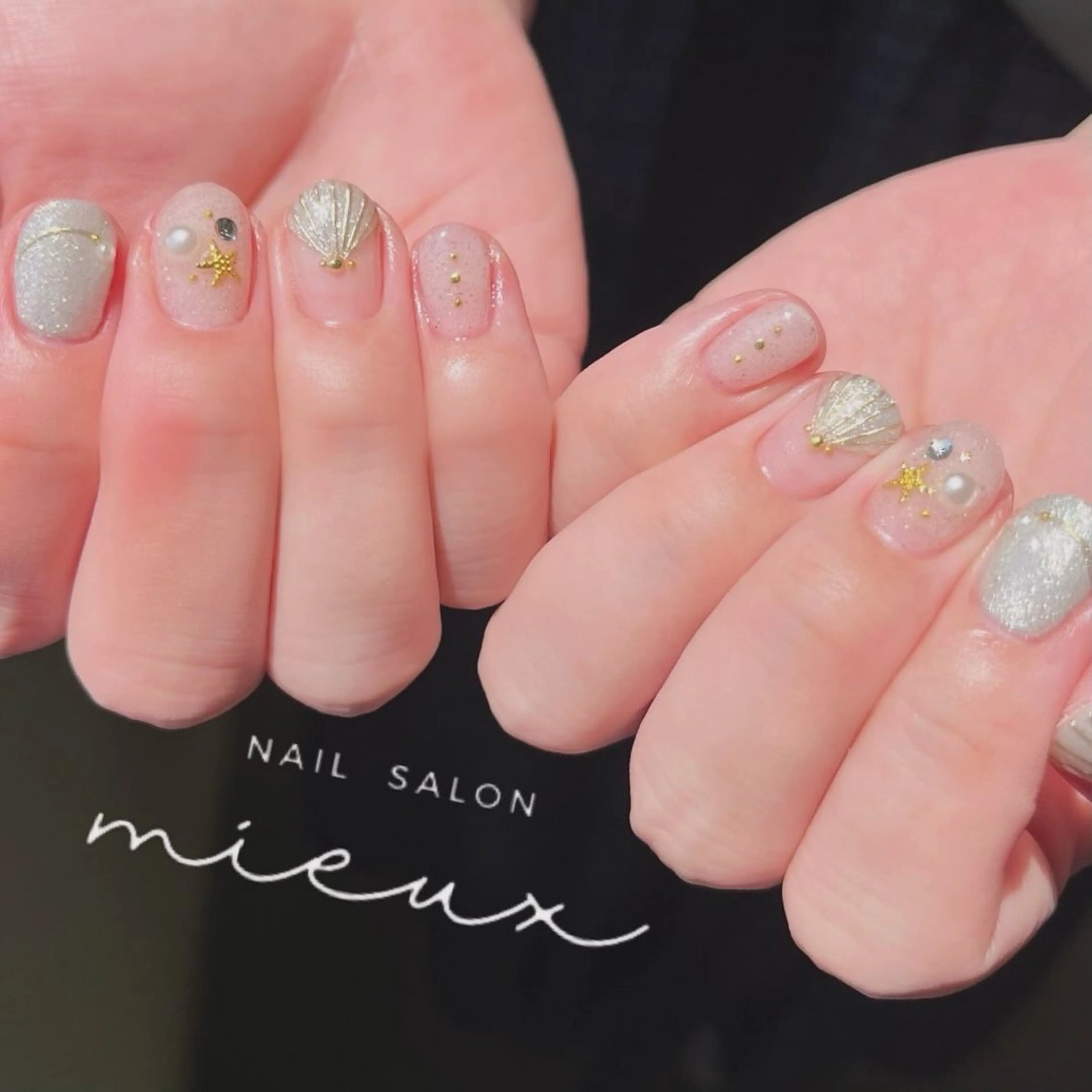 ネイル ハンドネイル mieux ariiiのネイルデザイン