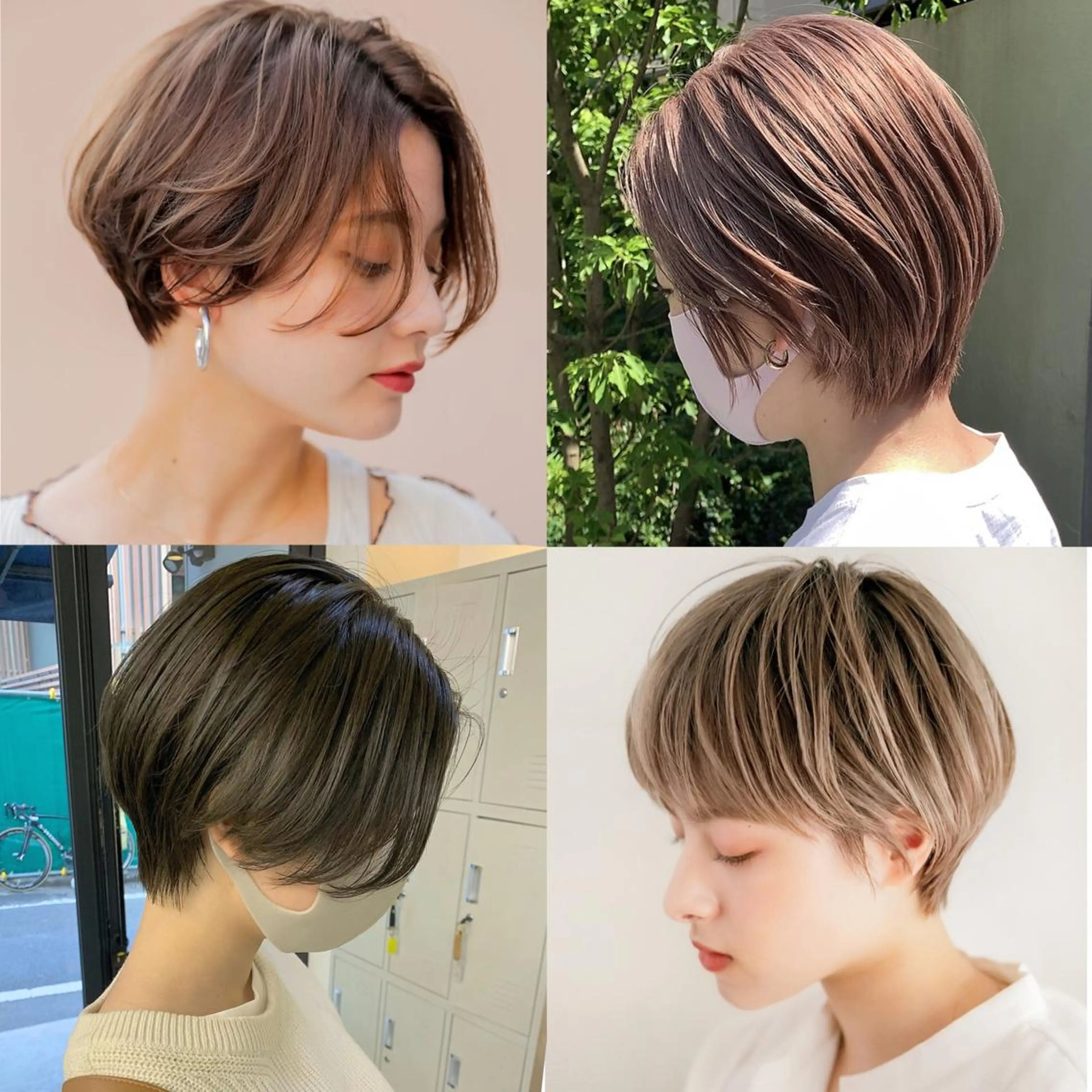 ショート tomoe 艶カラー💗🪽のヘアスタイル