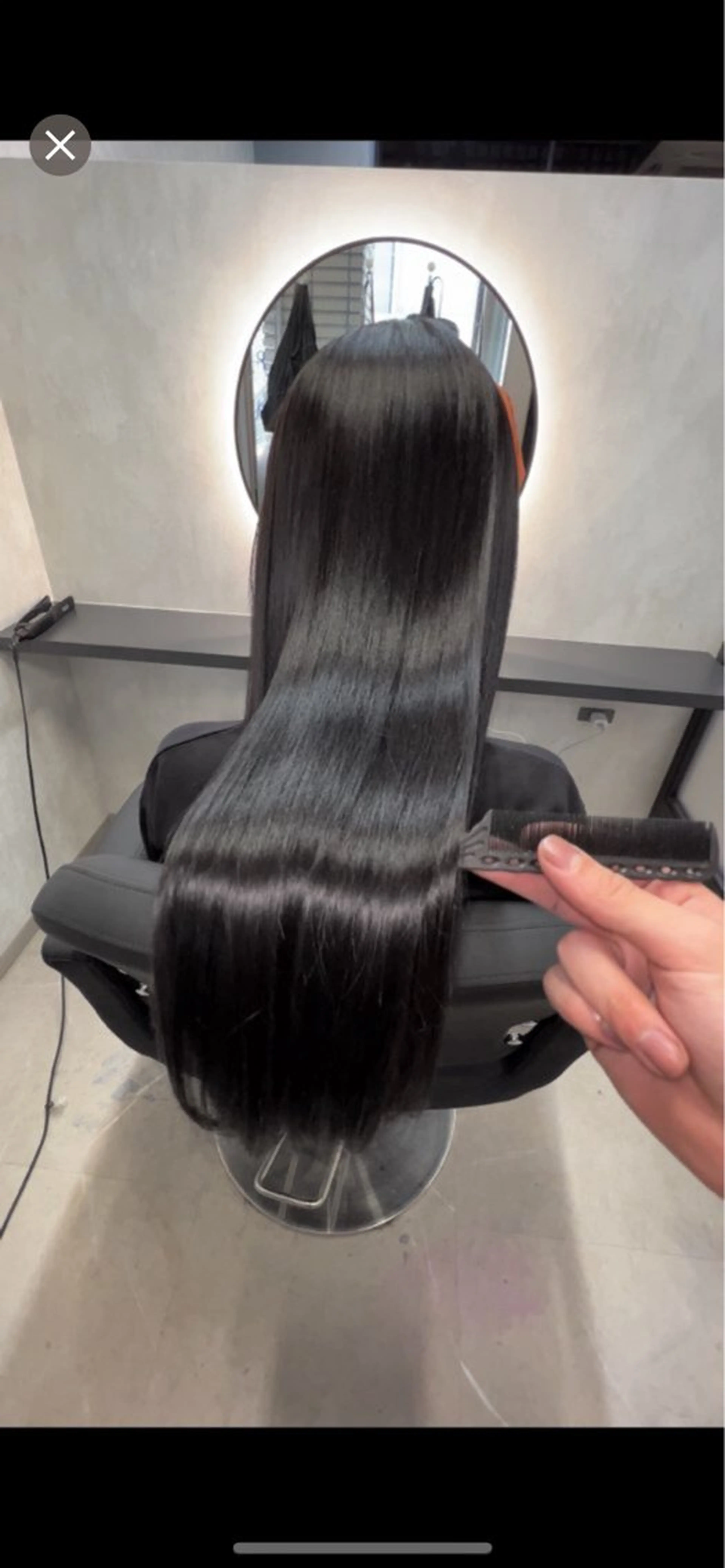 ロング youres hair 髪質改善トリートメント&ヘッドスパ  新宿三丁目店所属・髪質改善/艶髪 韓国レイヤー/えすたのヘアスタイル