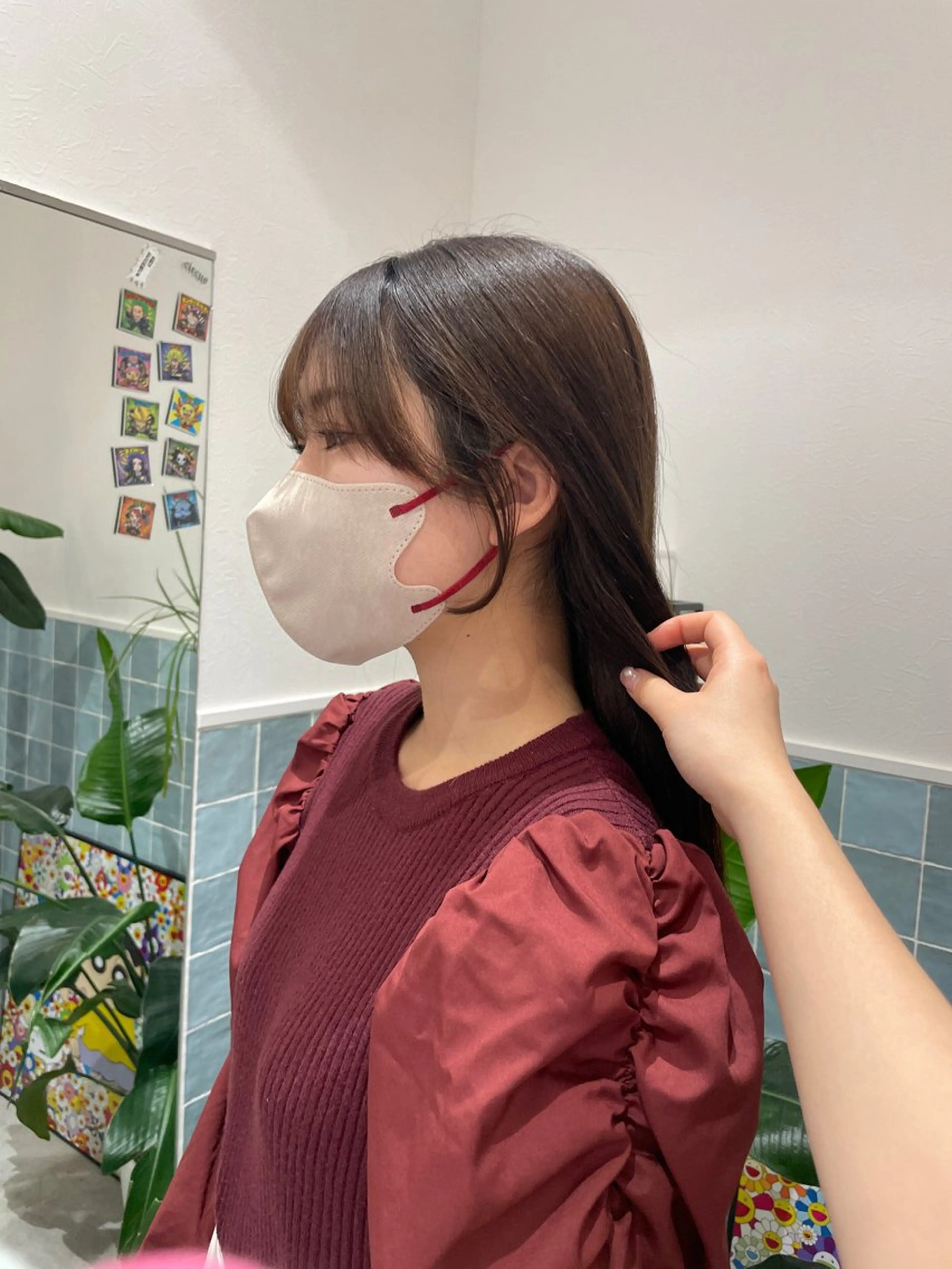 ロング 顔周りカット 🌼髪質改善🌼 うちぼりまい🌼のヘアスタイル
