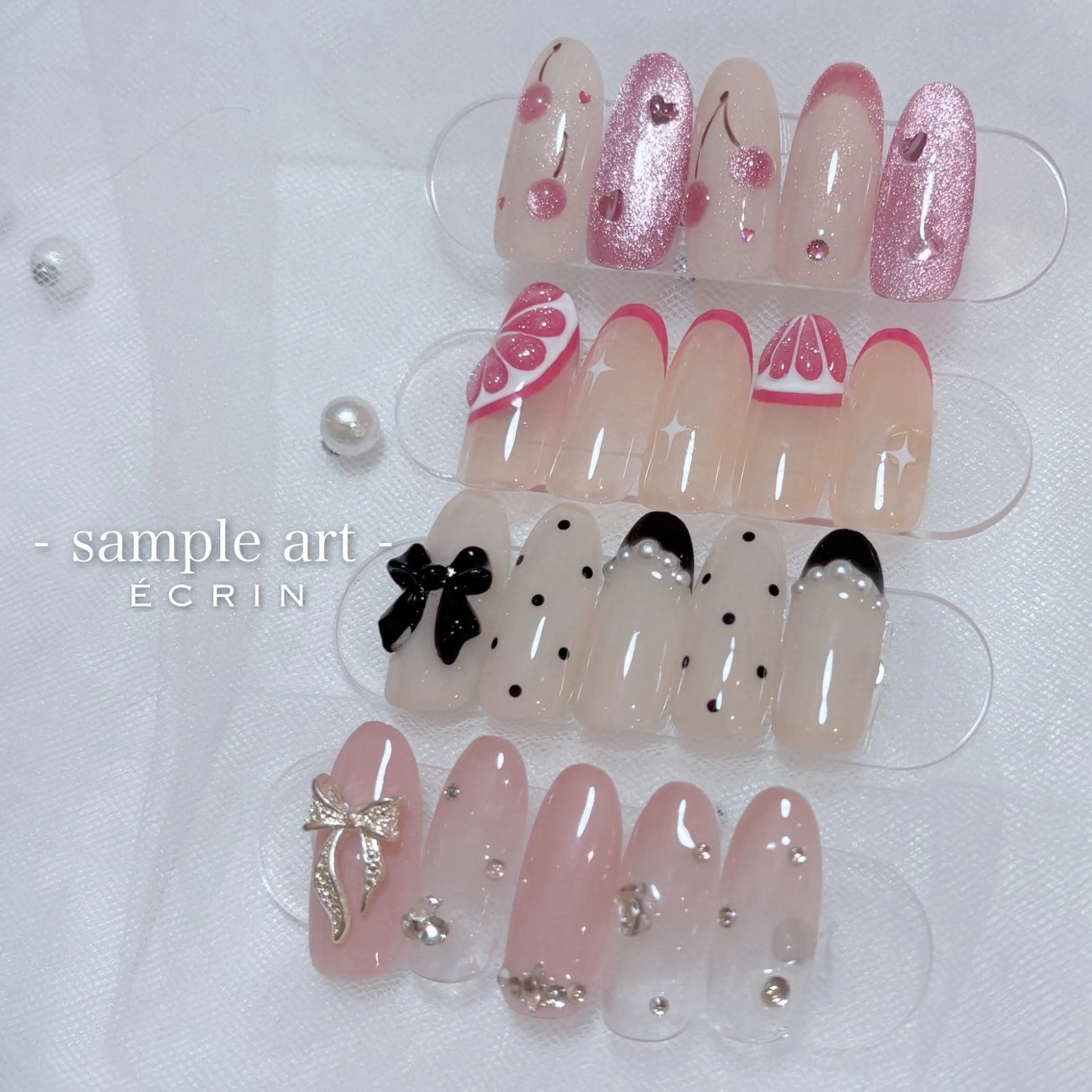 ネイル ハンドネイル ÉCRIN 💅長堀橋のネイルデザイン