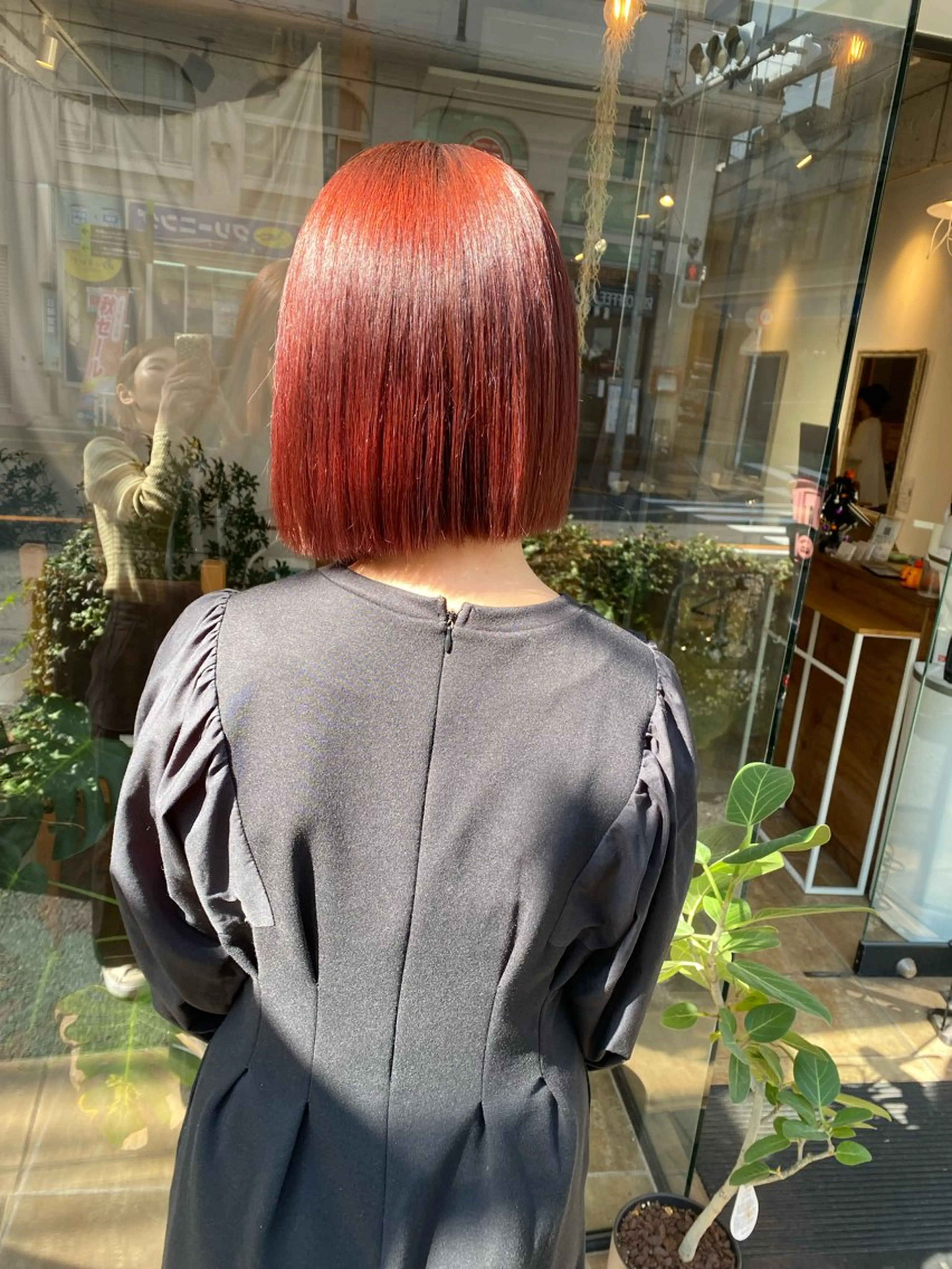 ミディアム カラー Joule銀座 石山あやのヘアスタイル