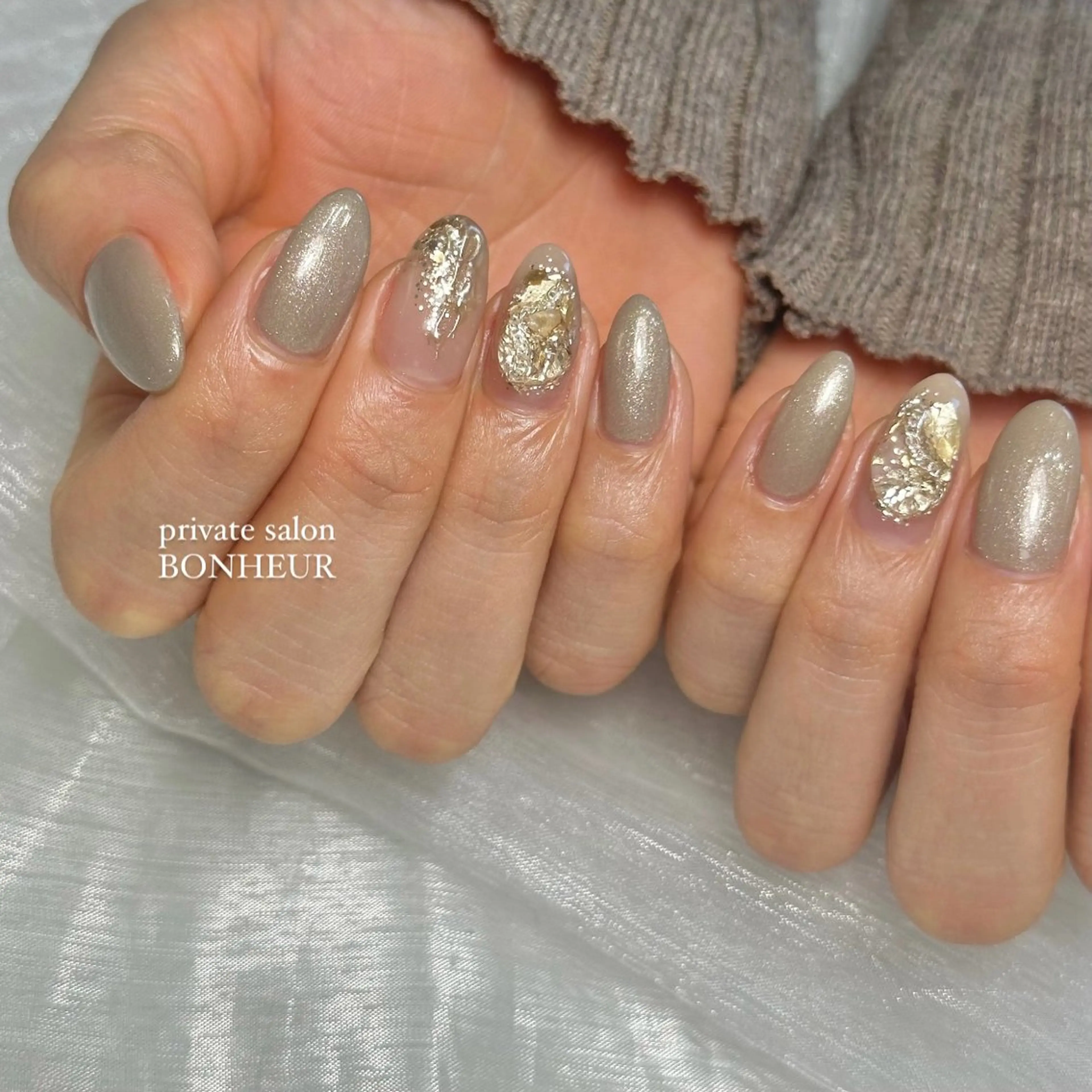 ネイル ハンドネイル BONHEUR Annaのネイルデザイン