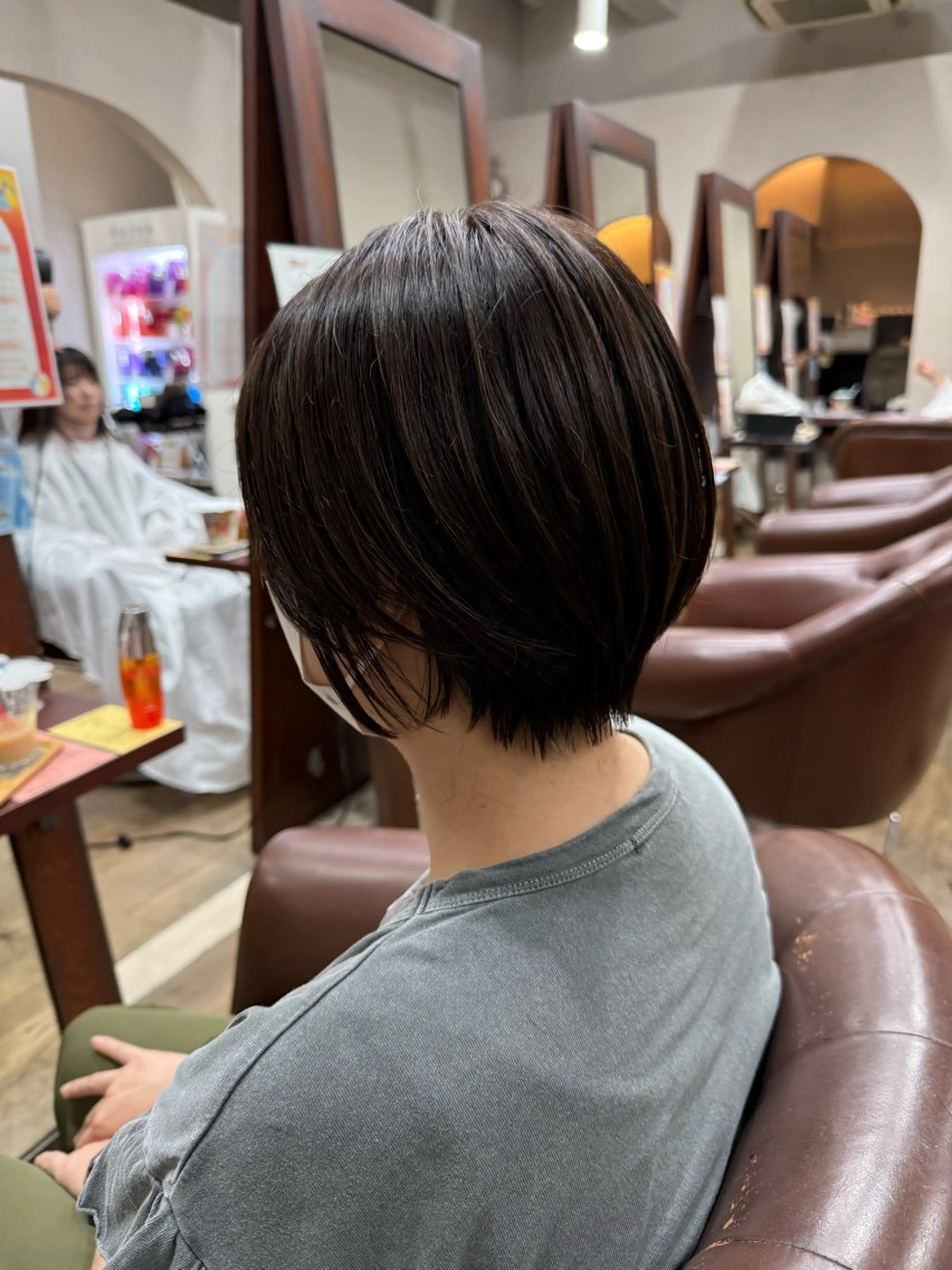 【💇‍♀️ノンダメージサロン認定💇‍♀️】《ショート限定》カット＋コラーゲントリートメントの写真