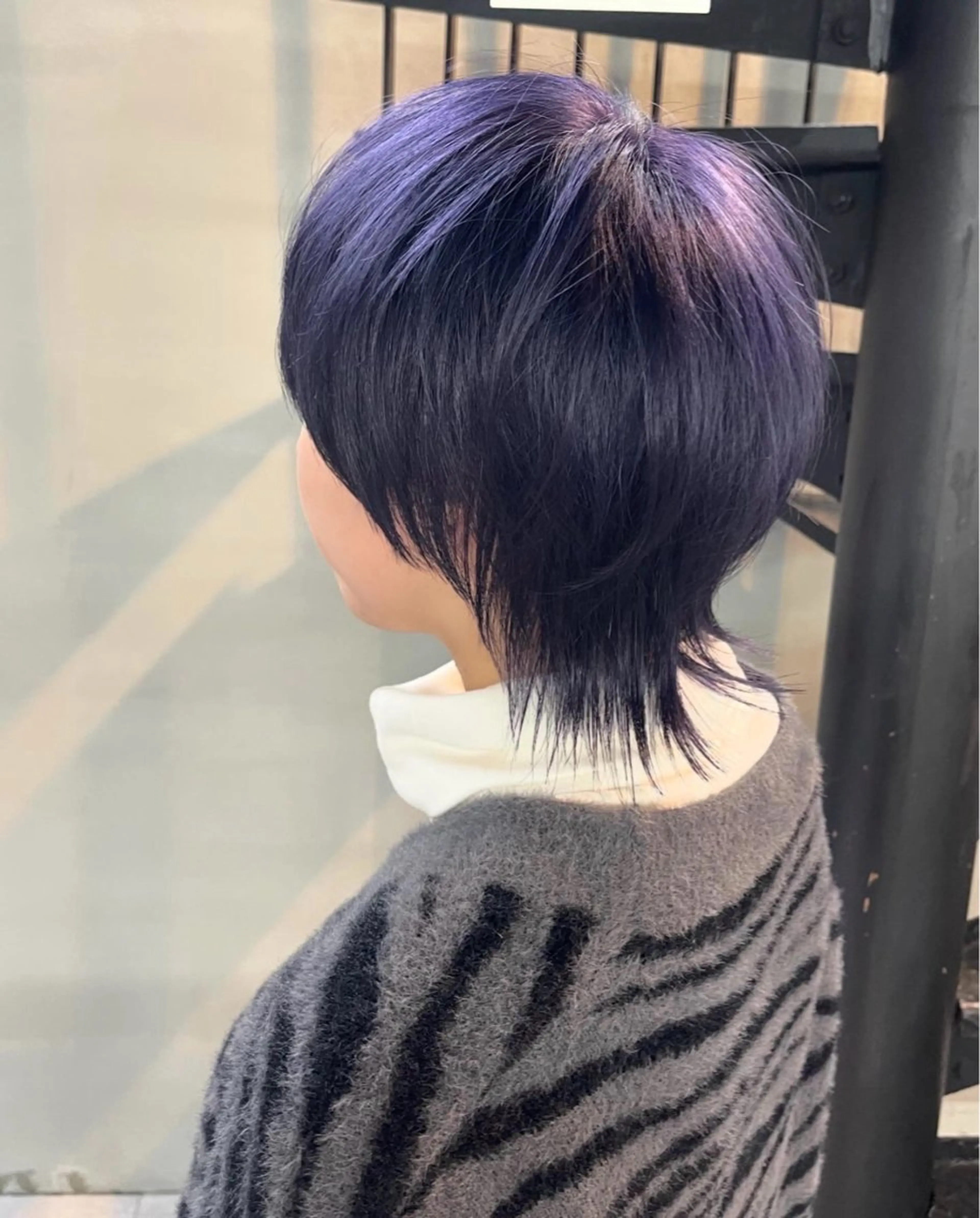 ショート ウルフカット カット ヘアカラー 柏 ウルフ/レイヤー 田中佐和🐺のヘアスタイル