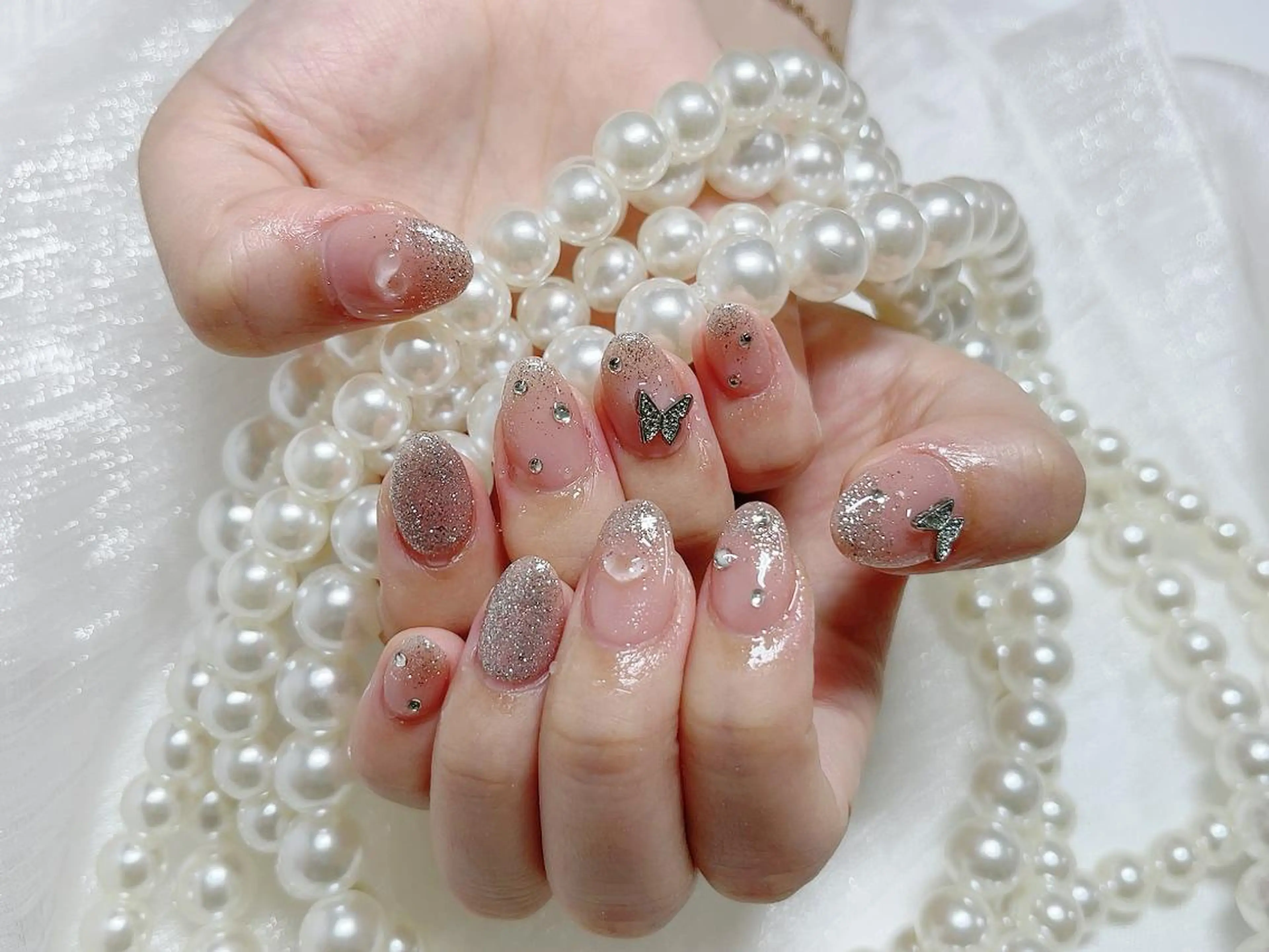 ネイル キラキラネイル Lucky nail salonのネイルデザイン