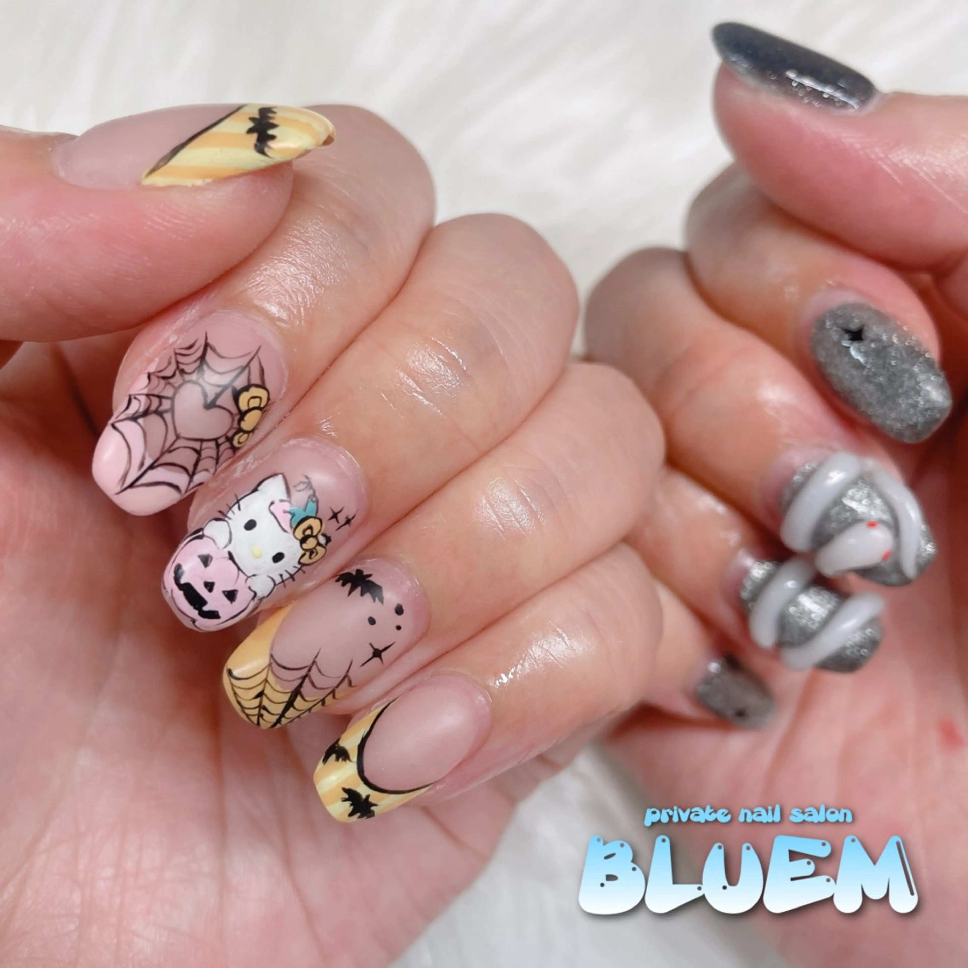ネイル ハンドネイル BLUEM所属・BLUEM さやかのネイルデザイン