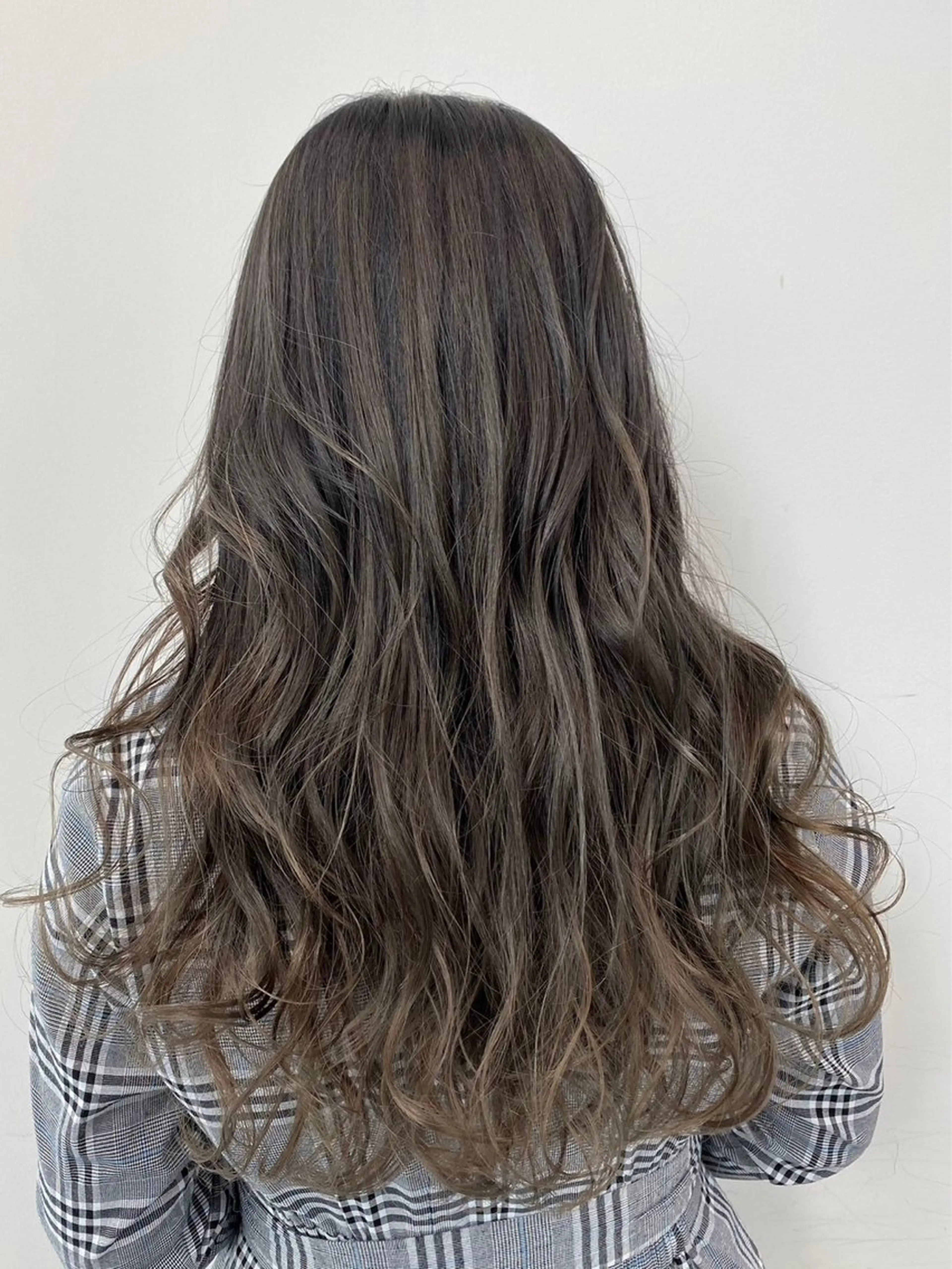 ロング カラー パーマ ロング amble luxe 髪質改善 💕のヘアスタイル