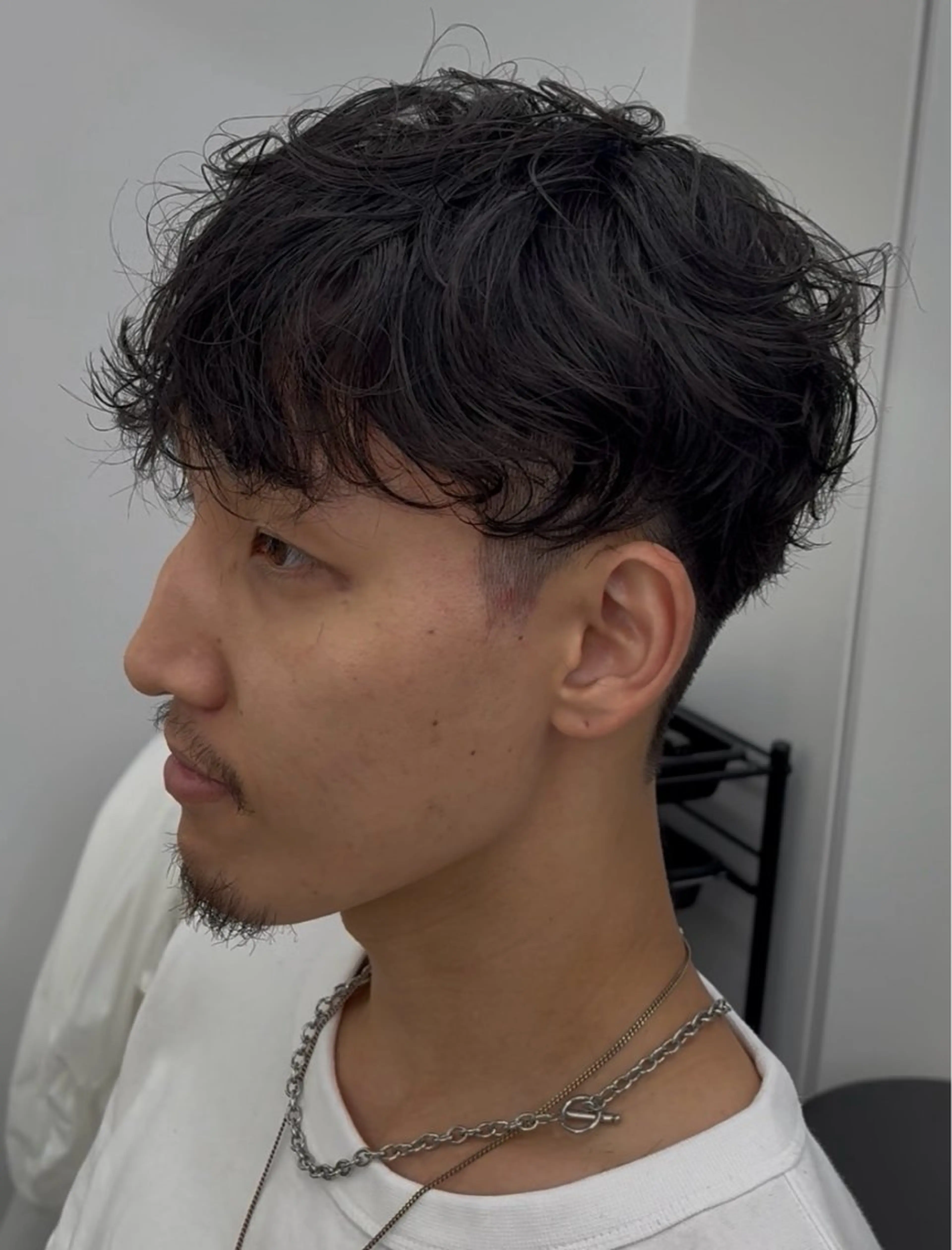 ショート メンズ マッシュ くせ毛 カット PHENOMENON栄所属・栄/フェザーパーマ KEIのヘアスタイル