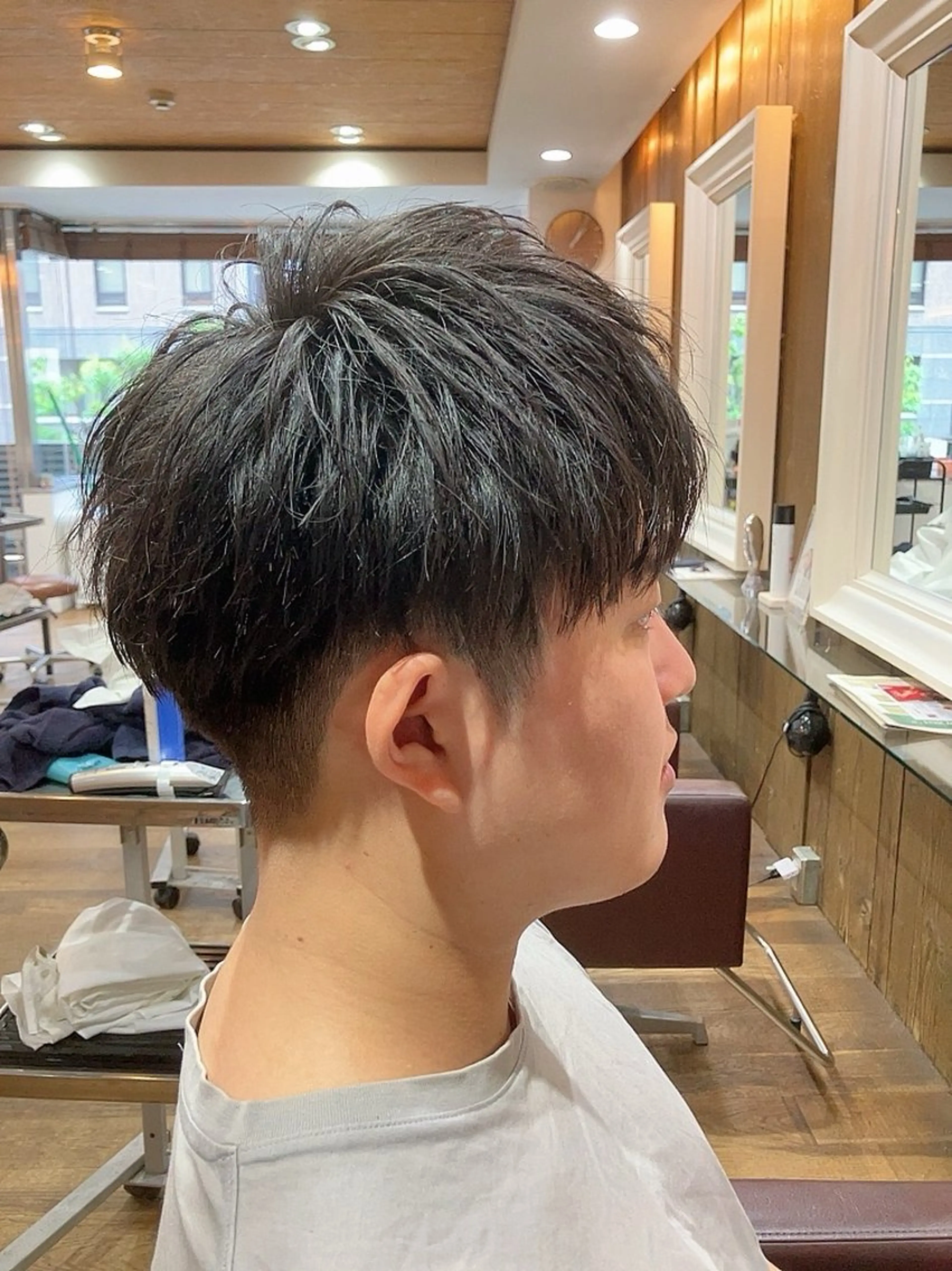 ショート メンズ カット TAYA 心斎橋所属・山本 聖真のヘアスタイル